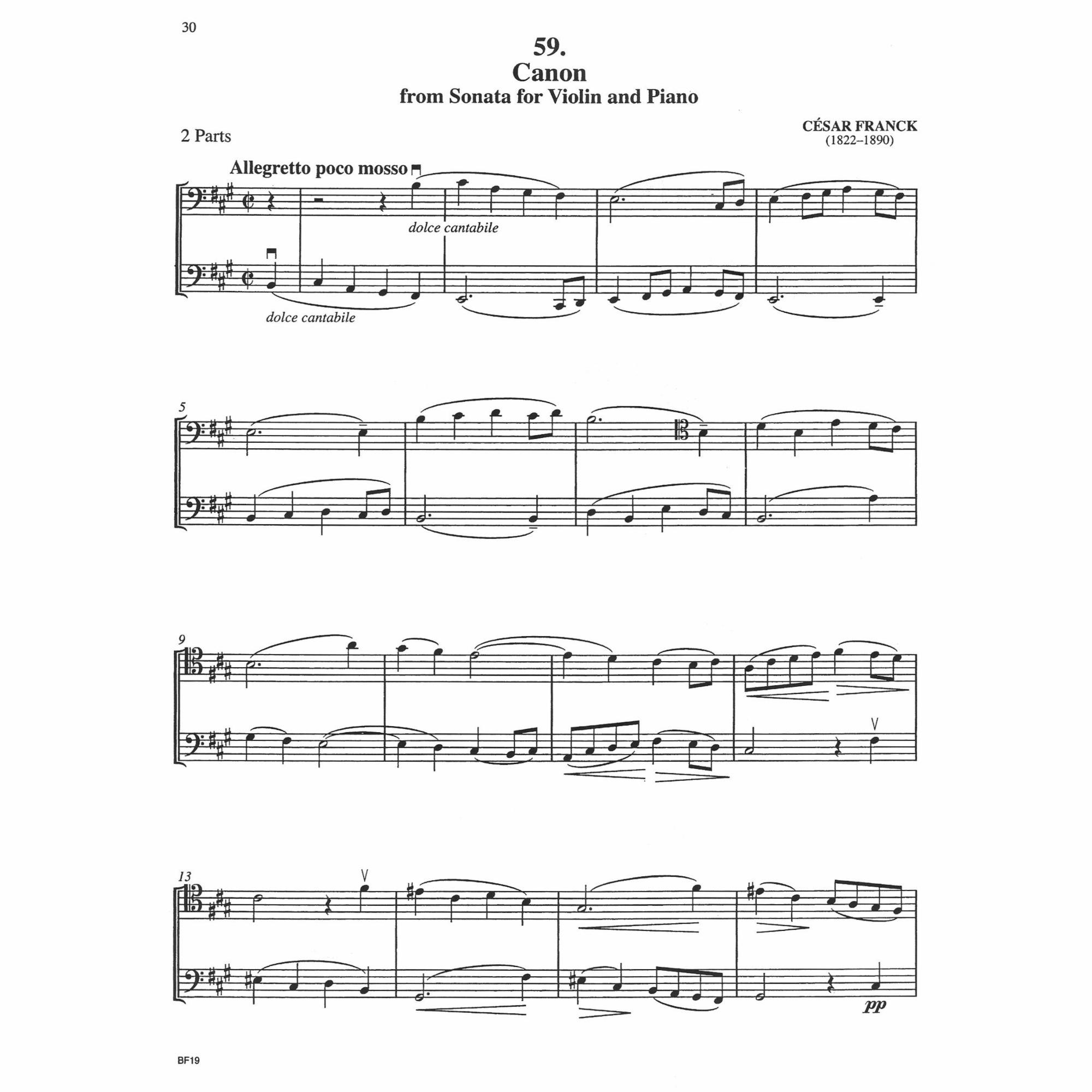 Sample: Cello (Pg. 30)