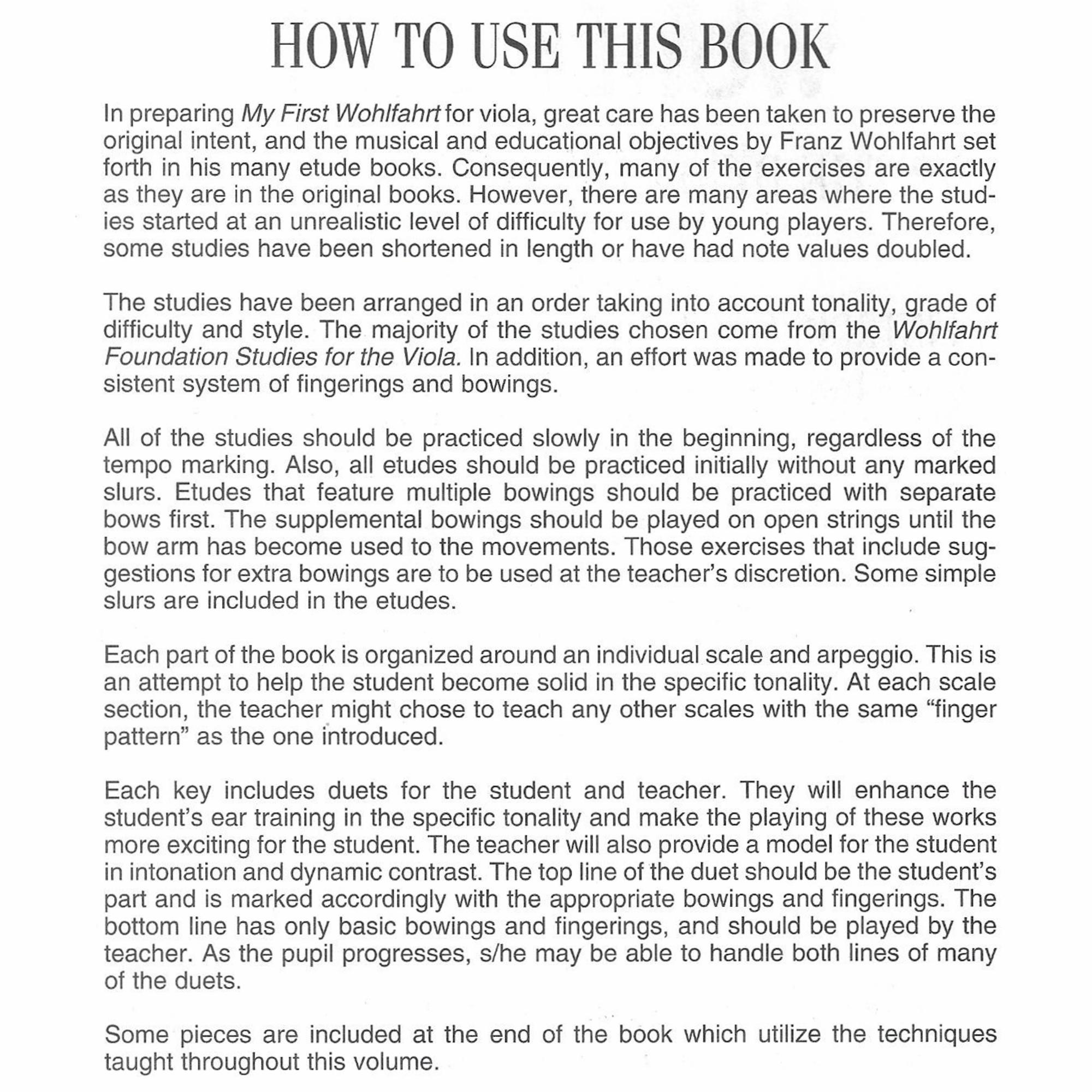 How To Use This Book