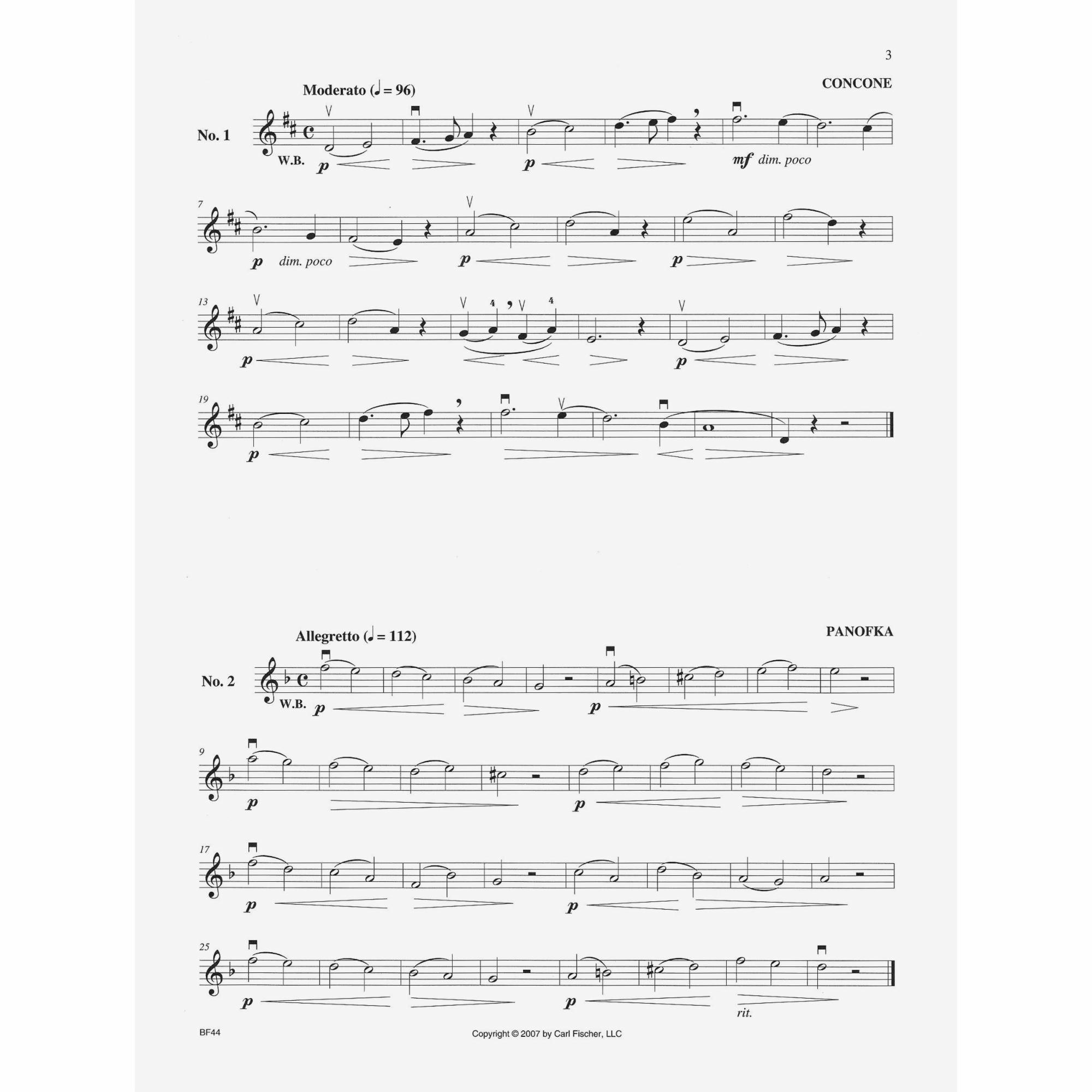 Sample: Violin (Pg. 3)