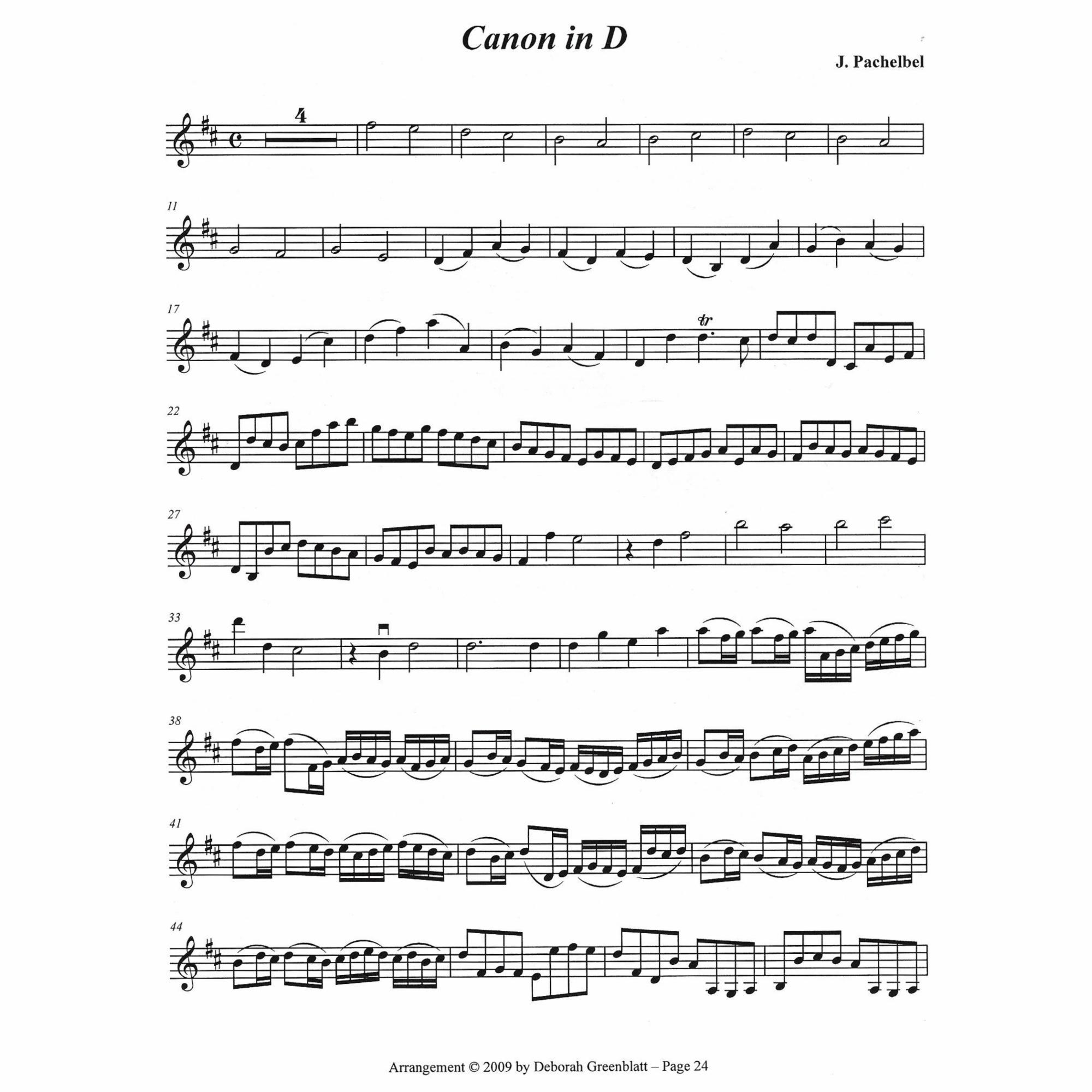 Sample: Violin (Pg. 24)