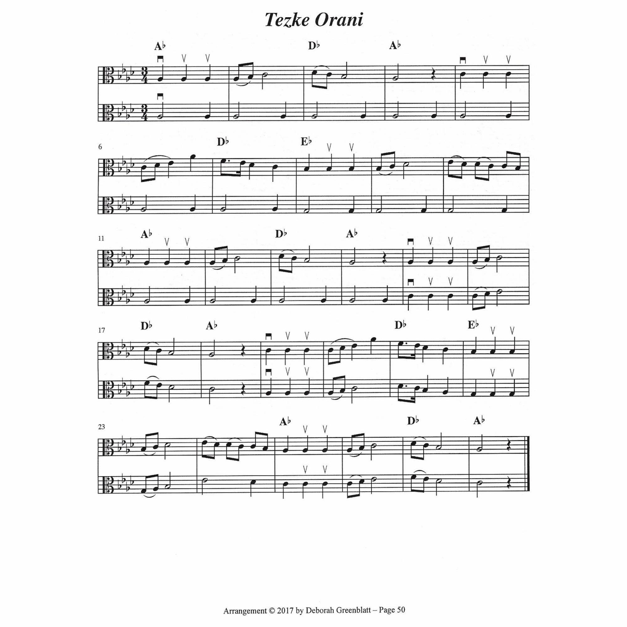 Sample: Two Violas (Pg. 50)