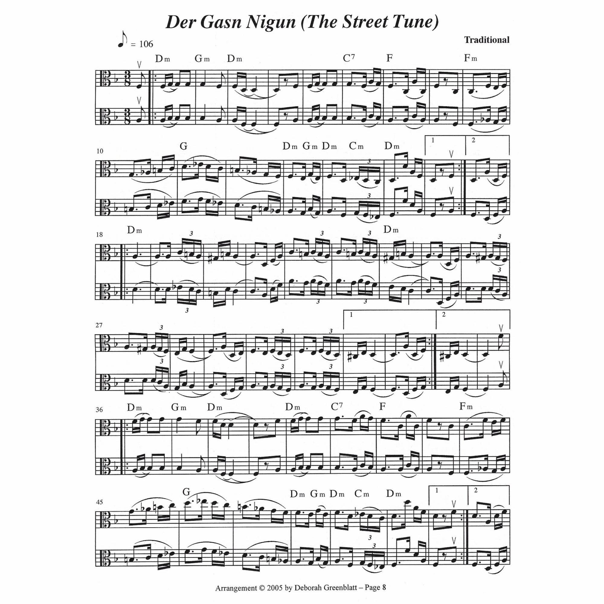 Sample: Two Violas (Pg. 8)