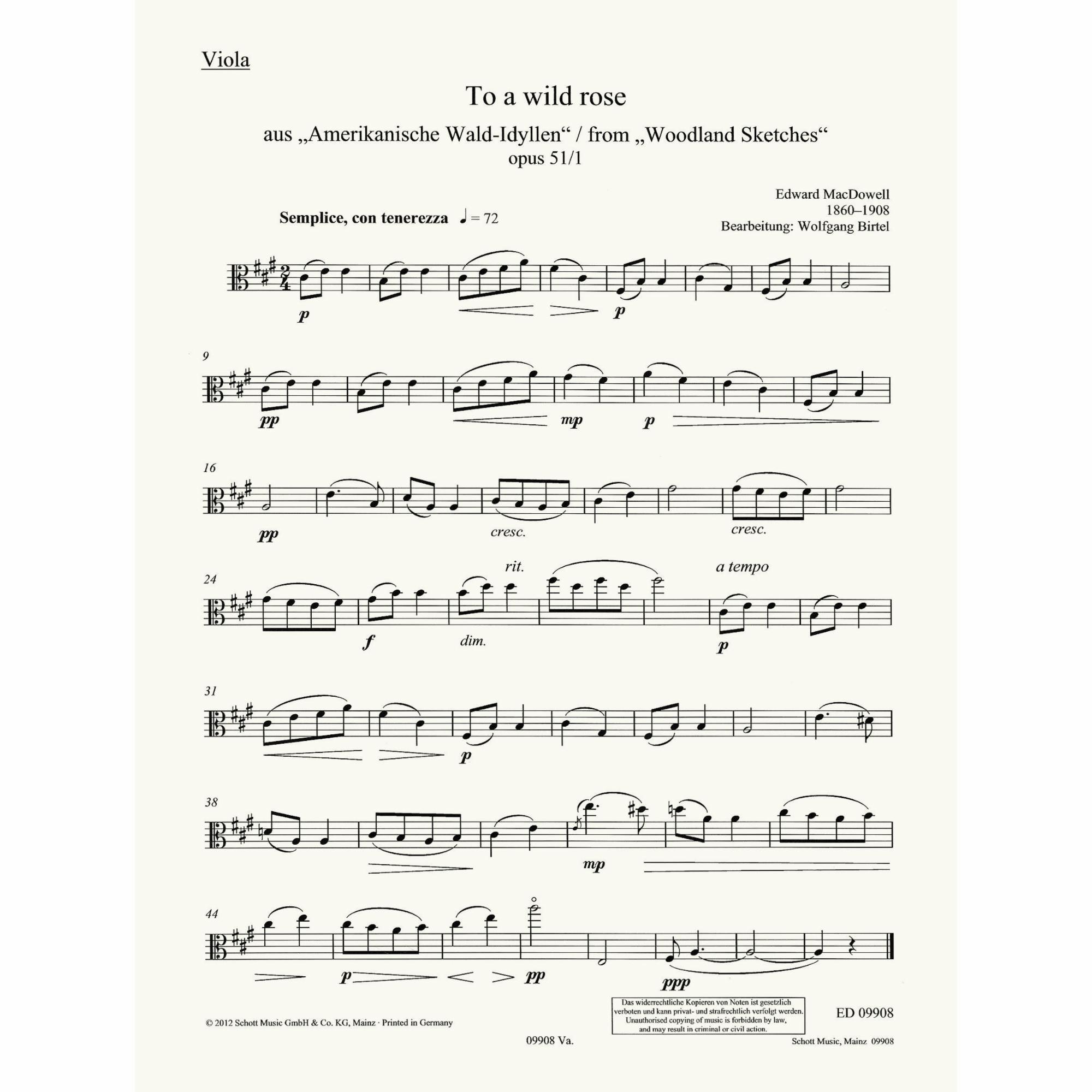 Sample: Viola Part