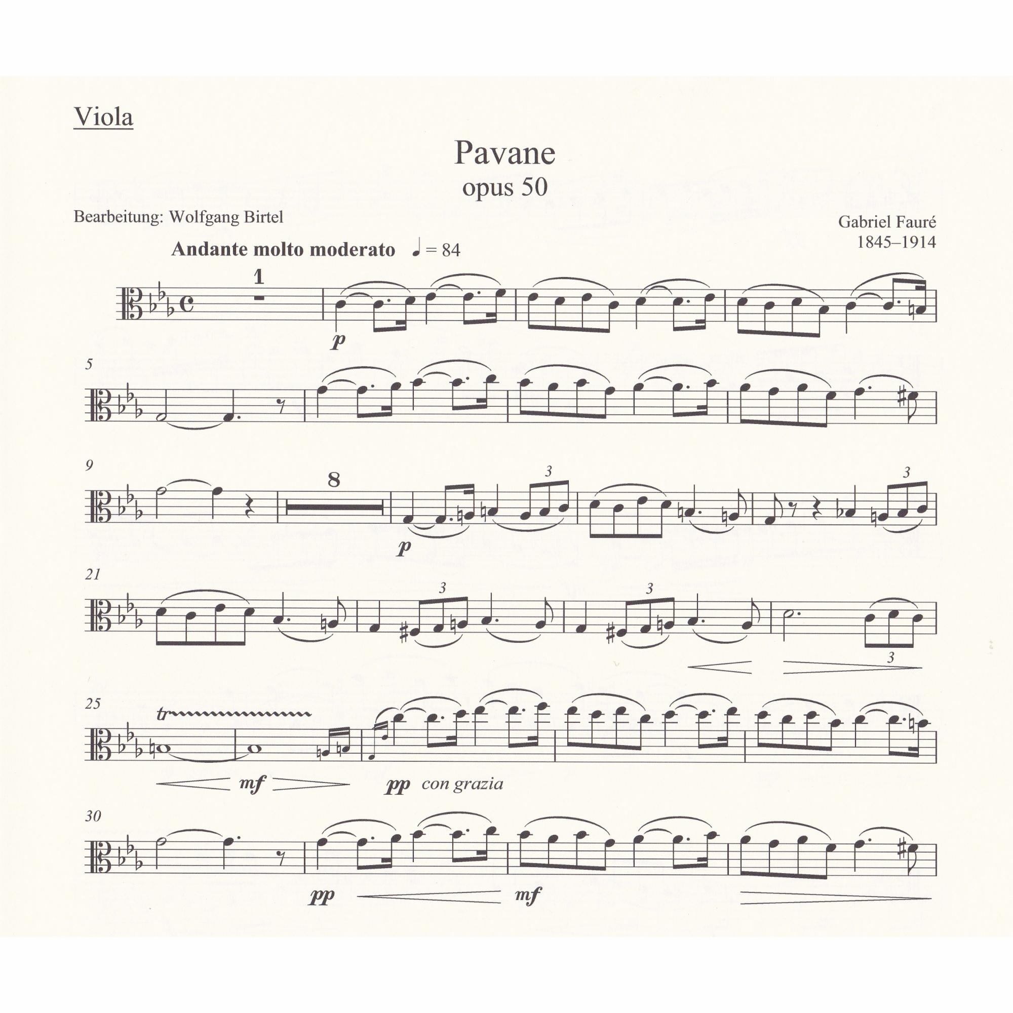 Sample: Viola Part