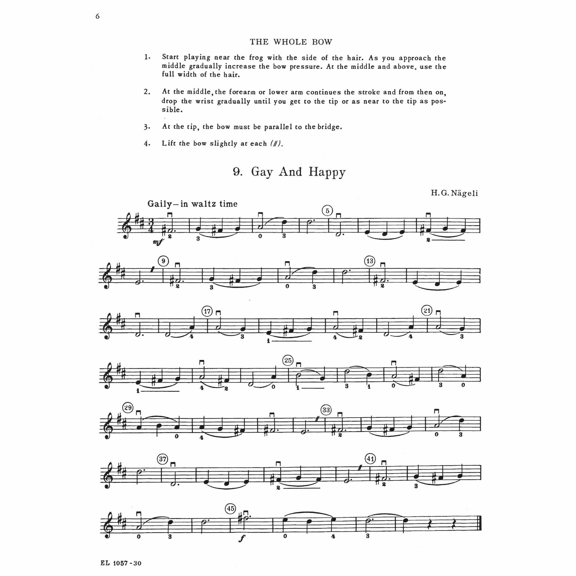 Sample: Violin (Pg. 6)