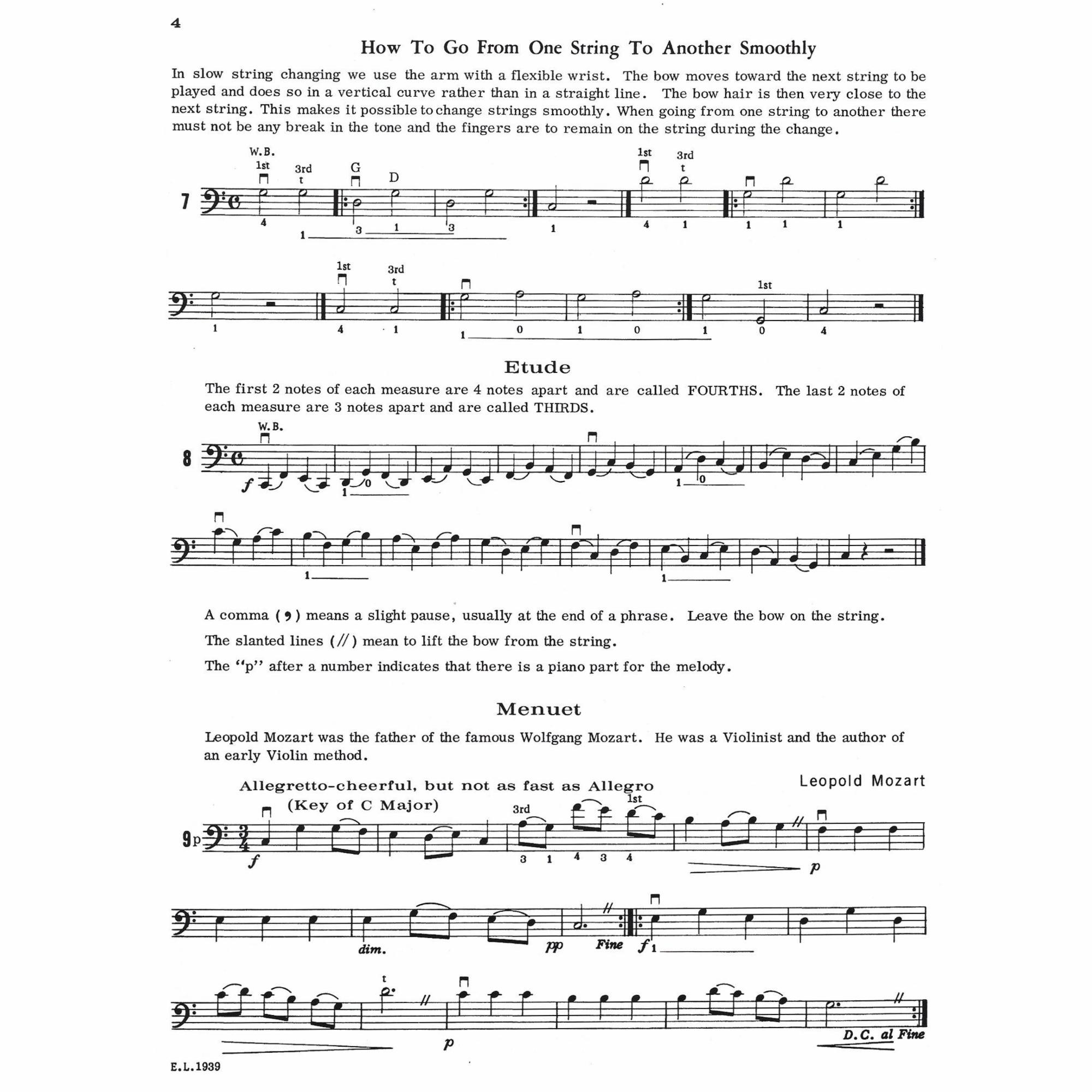 Sample: Cello (Pg. 4)