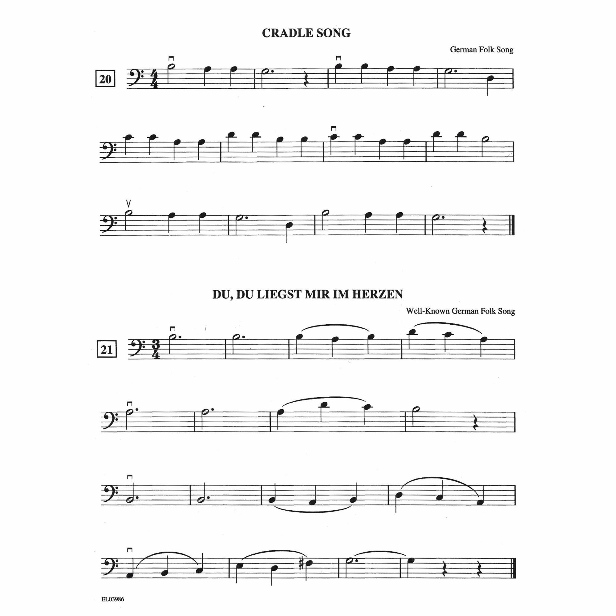 Sample: Cello (Pg. 9)