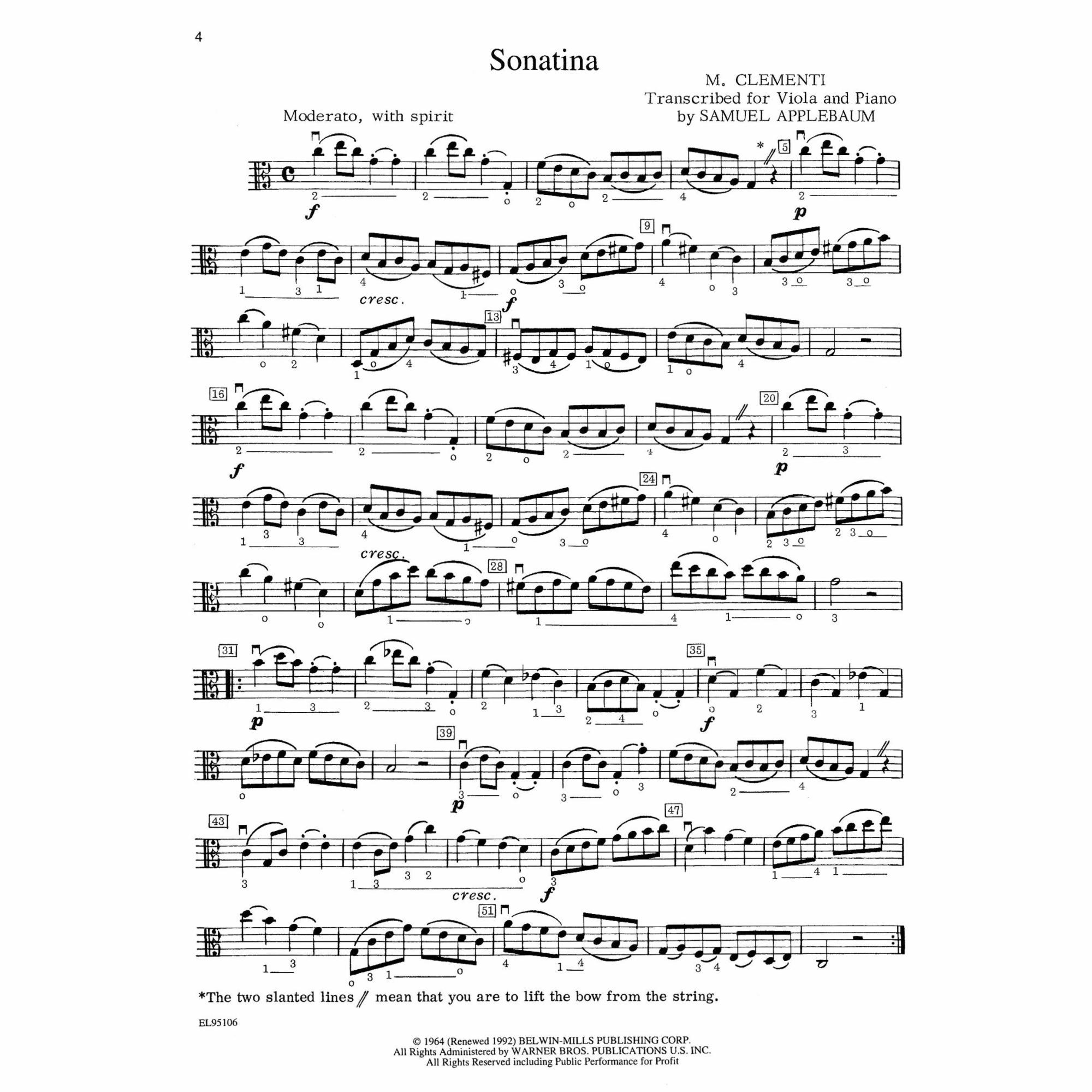 Sample: Vol. II, Viola Part