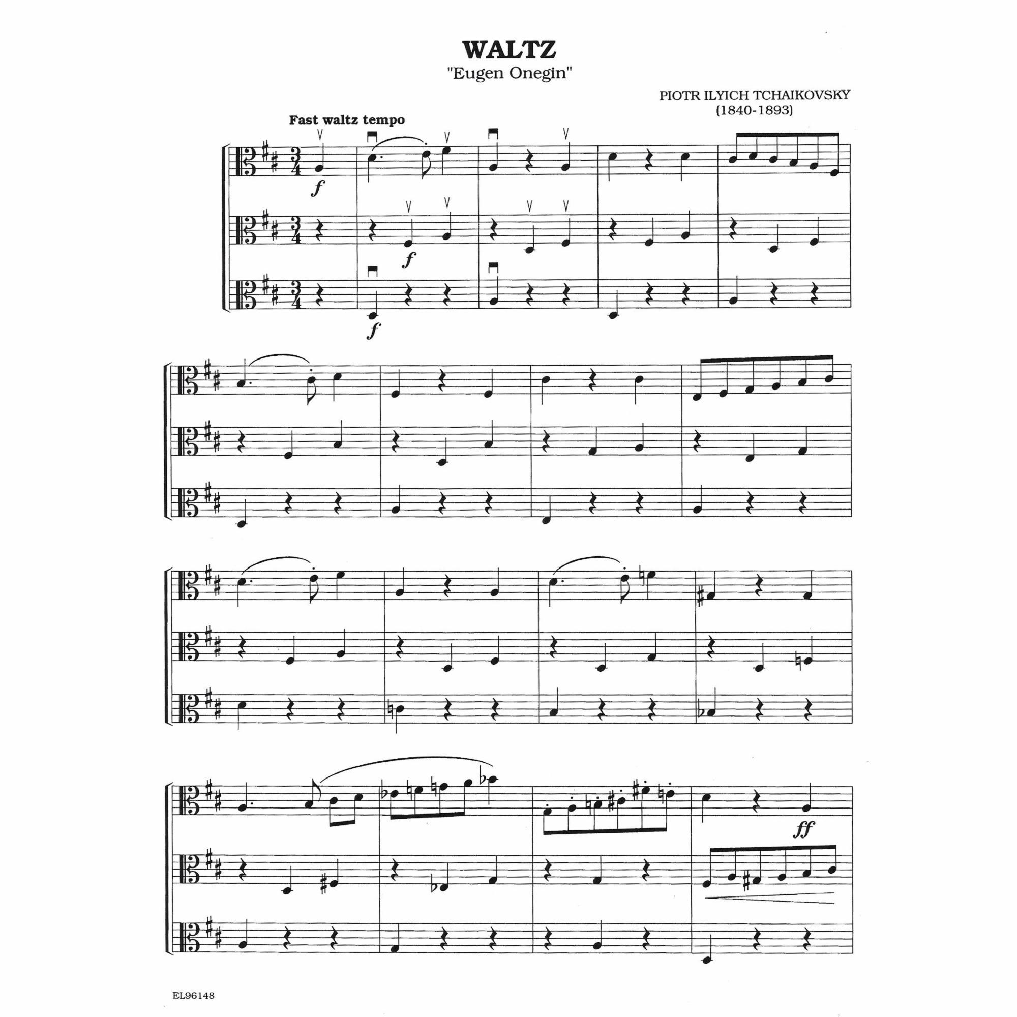 Sample: Three Violas (Pg. 16)