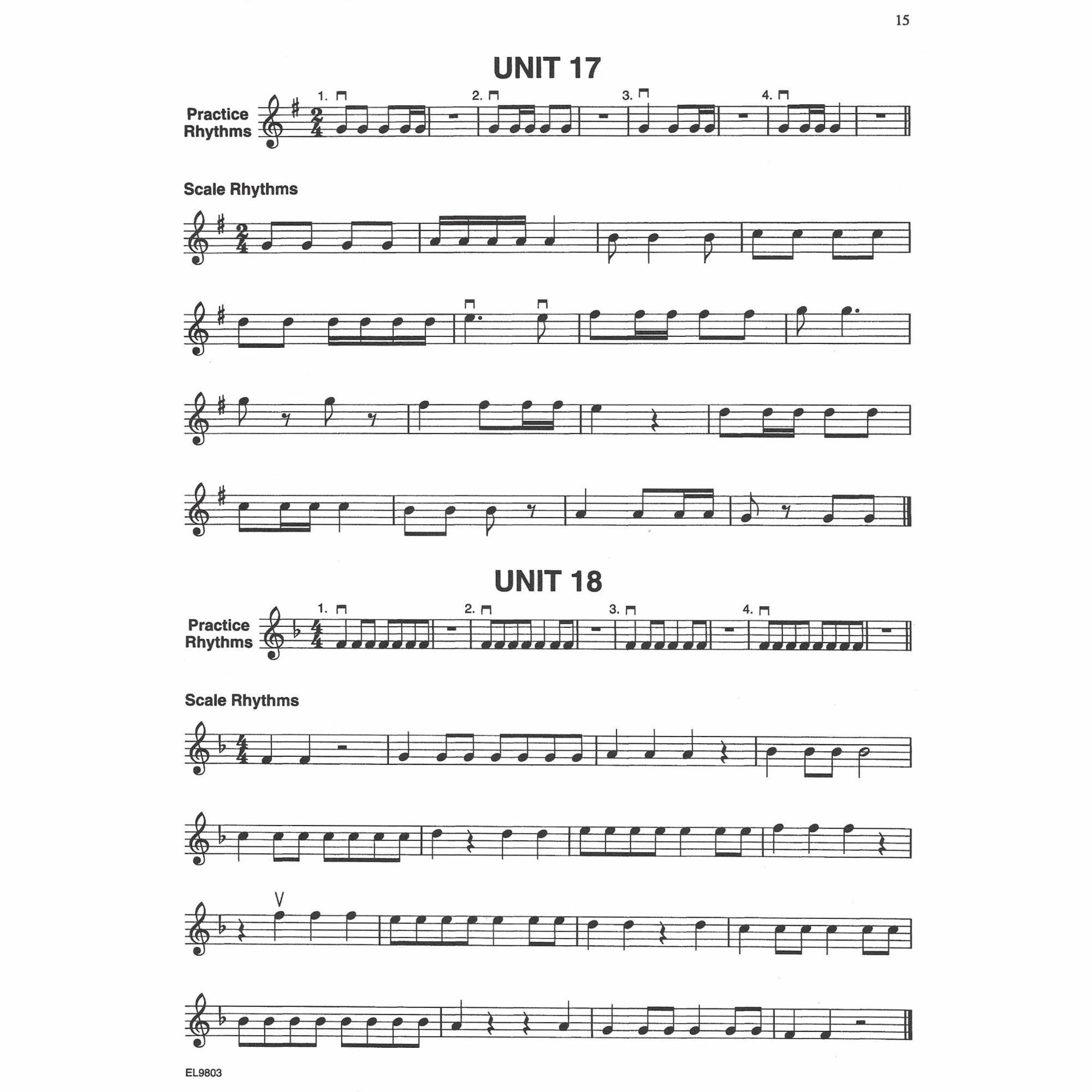 Sample: Violin (Pg. 15)