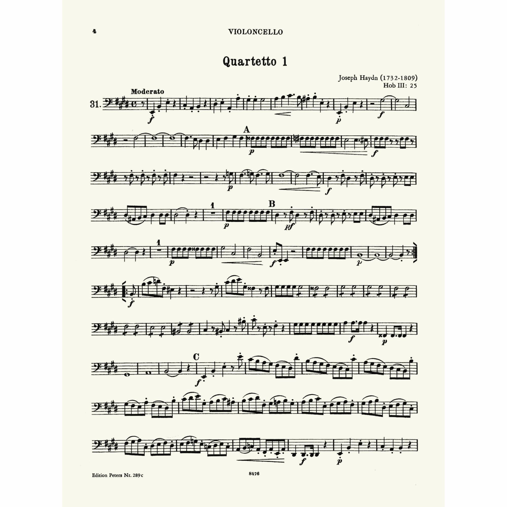 Sample: Cello (Pg. 4)