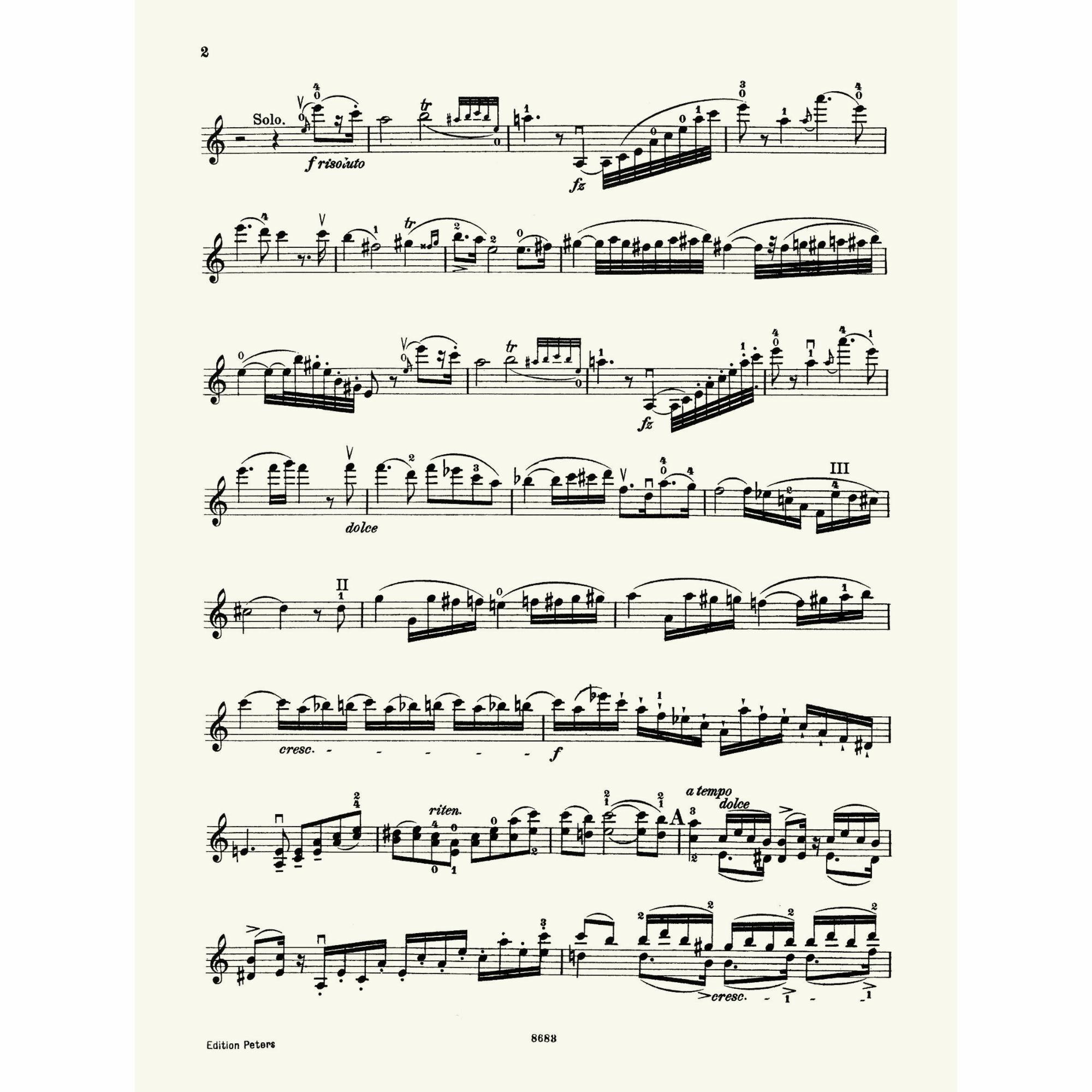 Sample: Violin (Pg. 2)