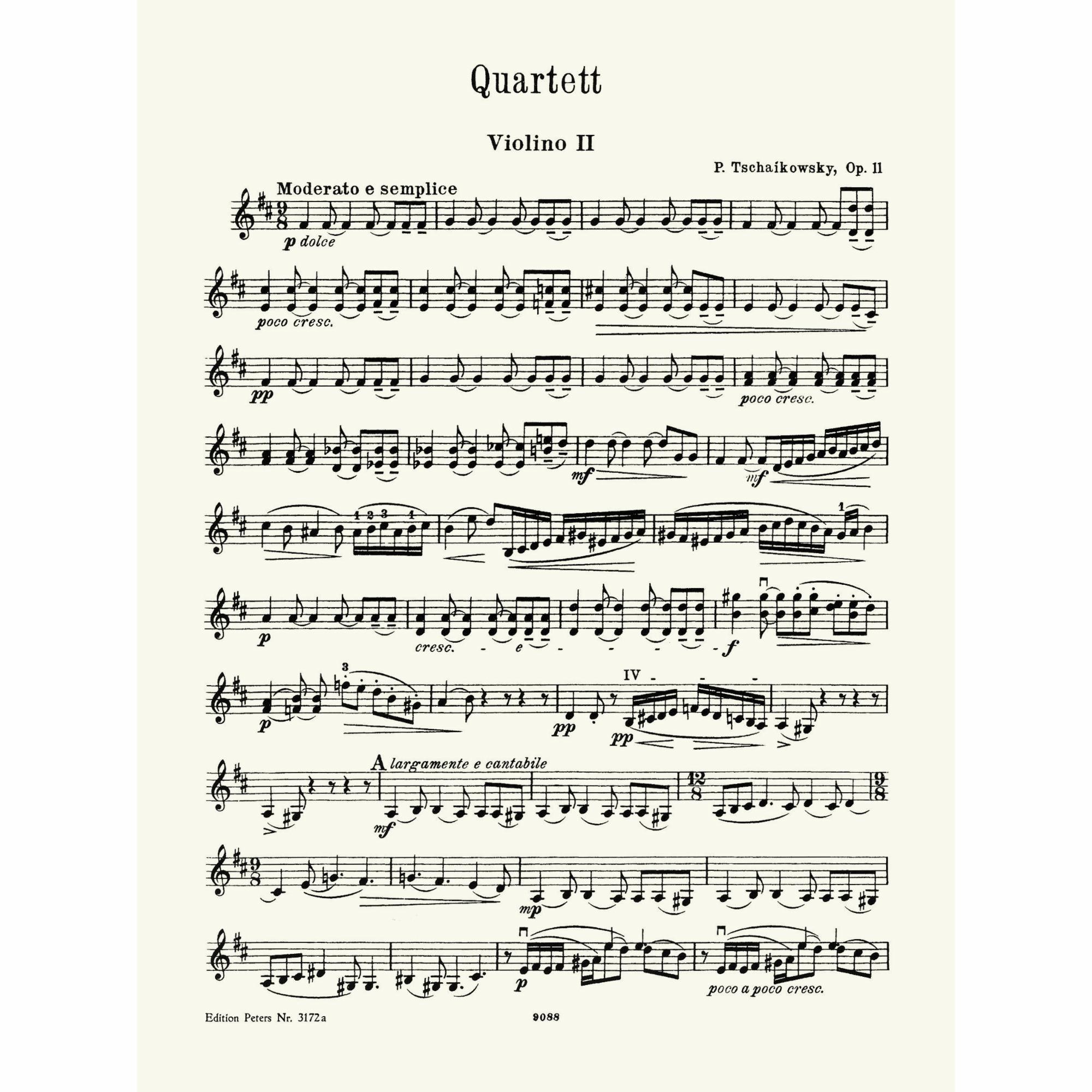 Sample: Violin II (Pg. 2)