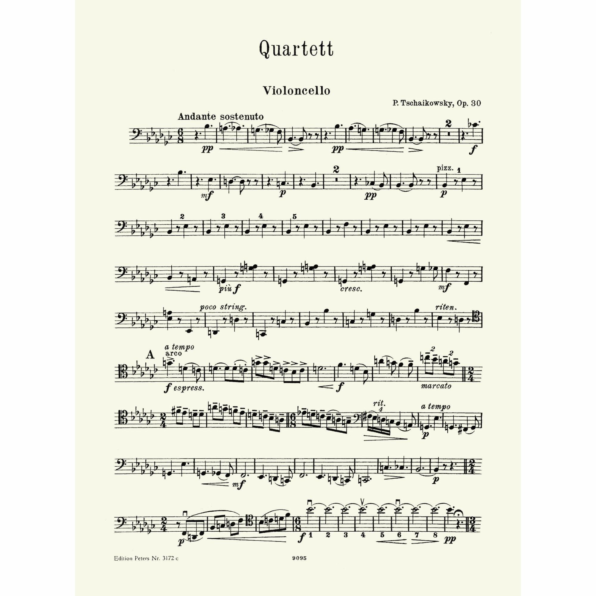 Sample: Cello (Pg. 1)