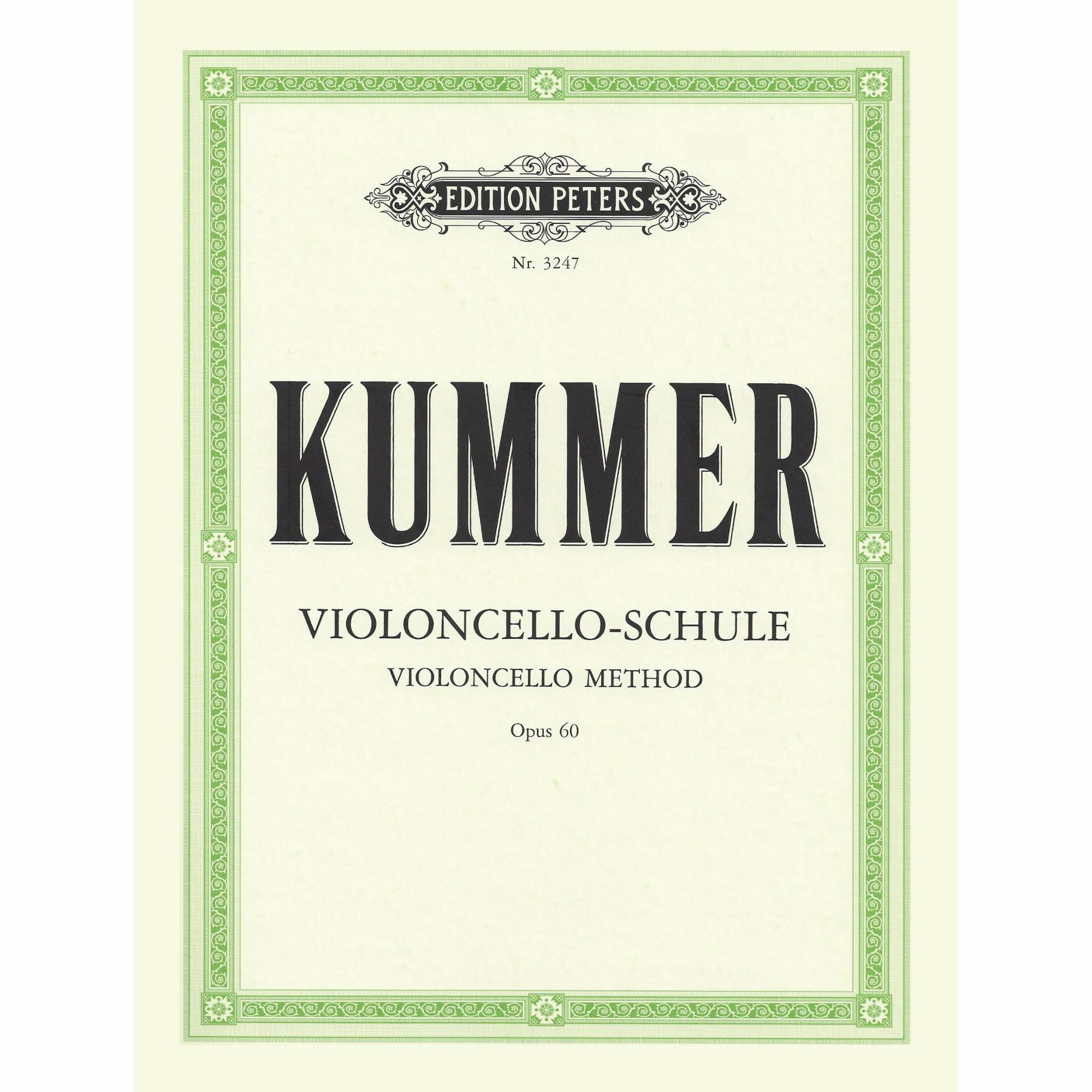 Kummer -- Violoncello Method, Op. 60