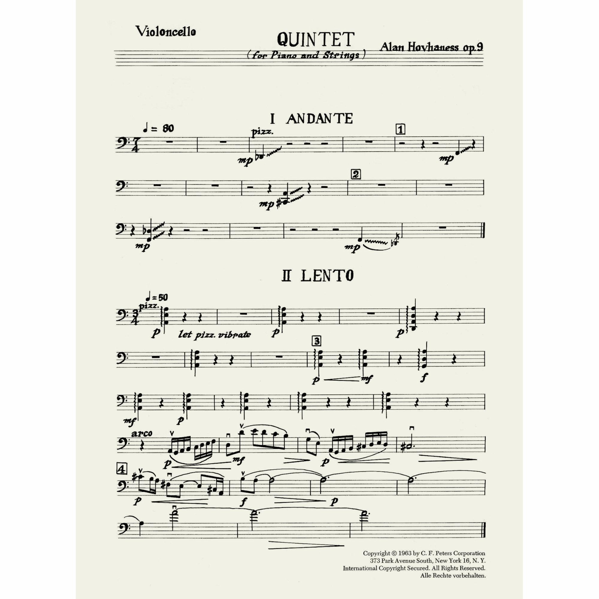 Sample: Cello (Pg. 1)