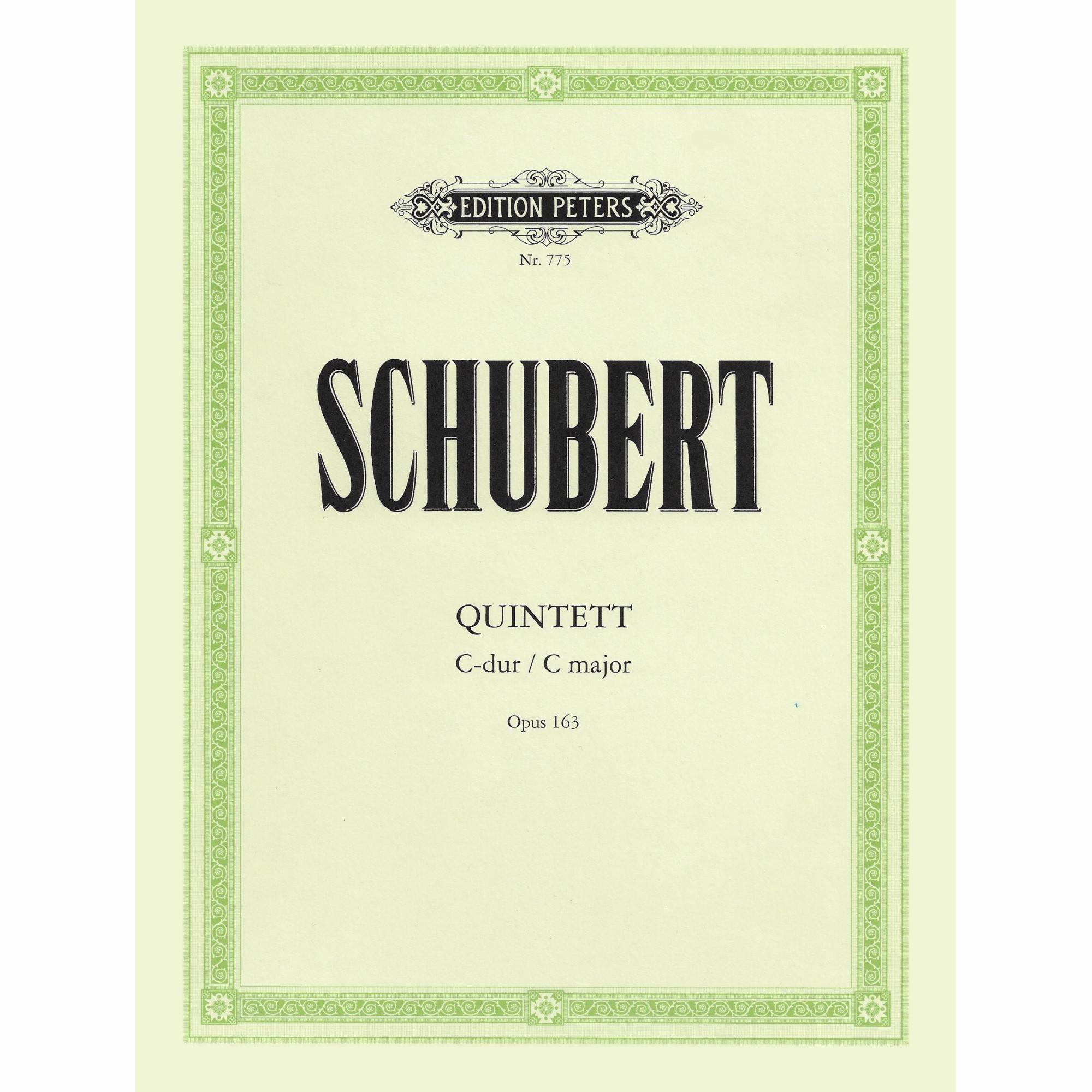 Schubert -- String Quintet in C Major, D. 956