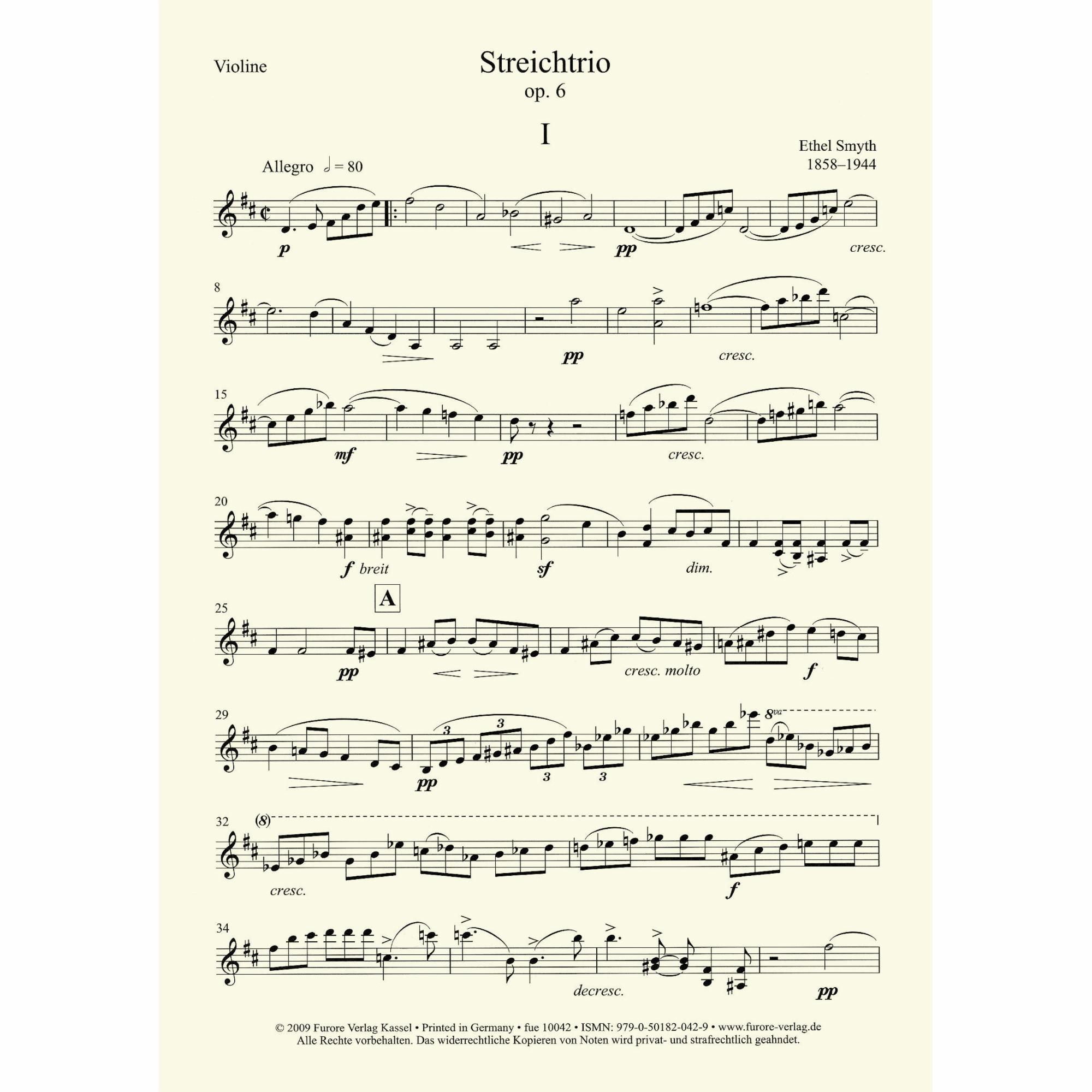 Sample: Violin Part