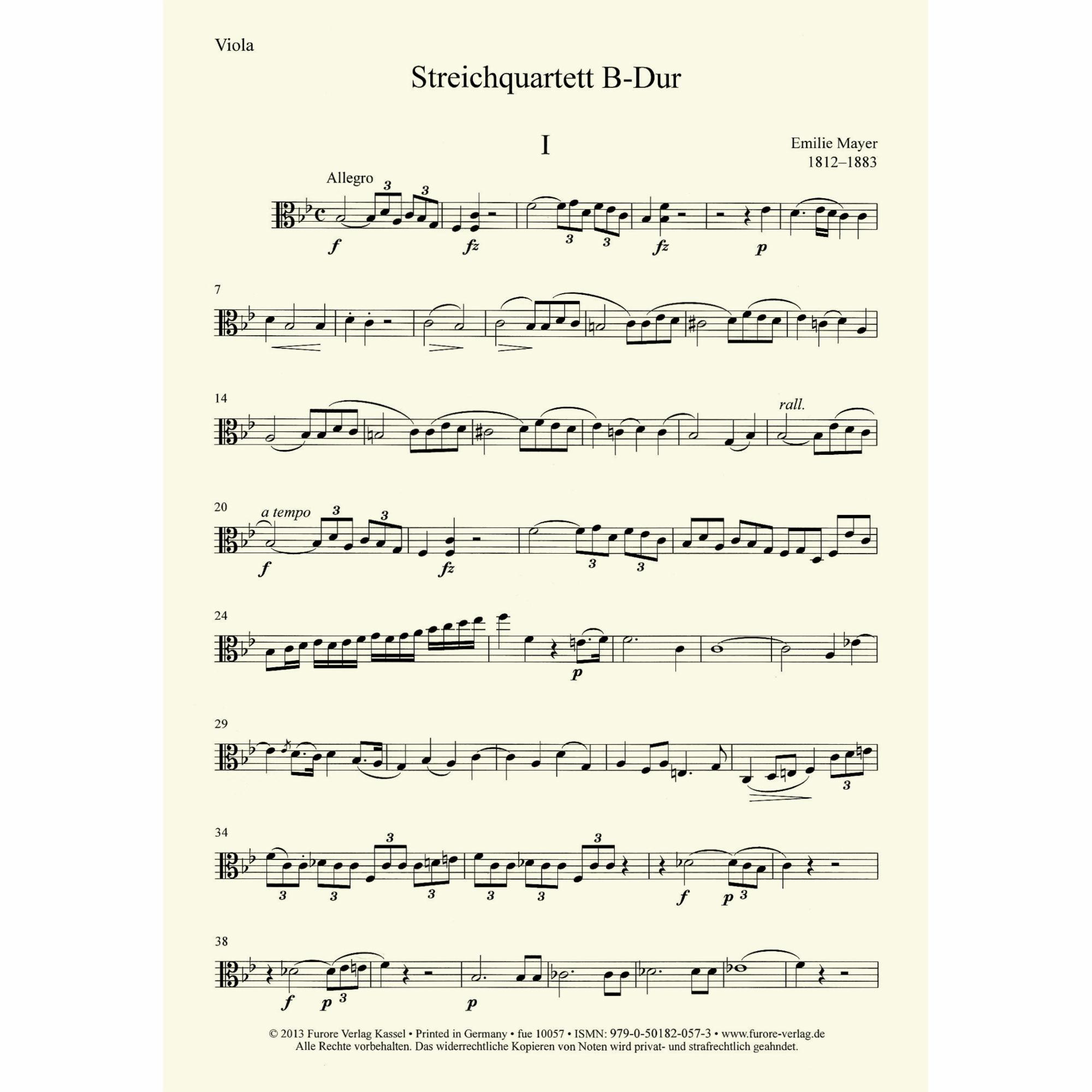 Sample: Viola Part