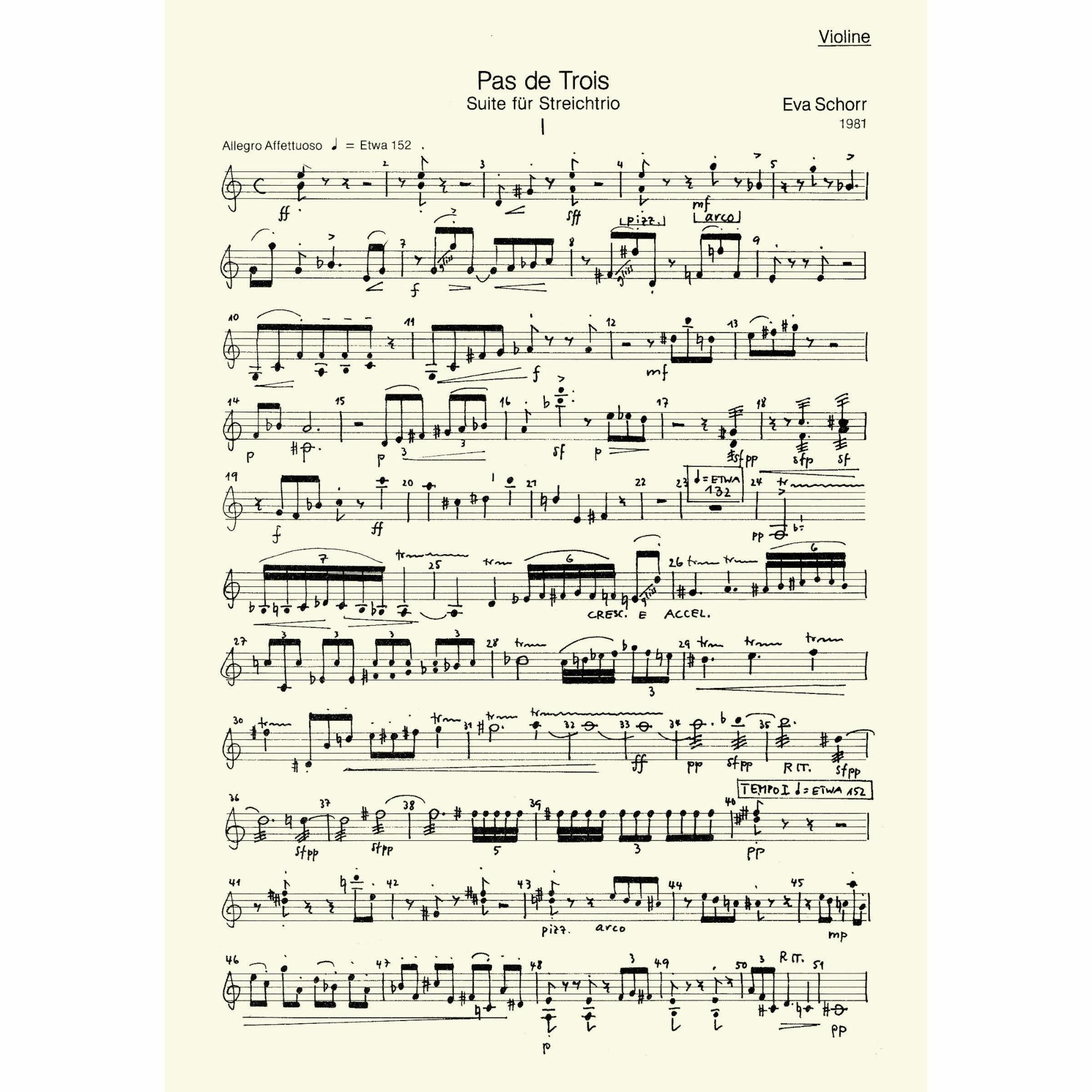 Sample: Violin Part