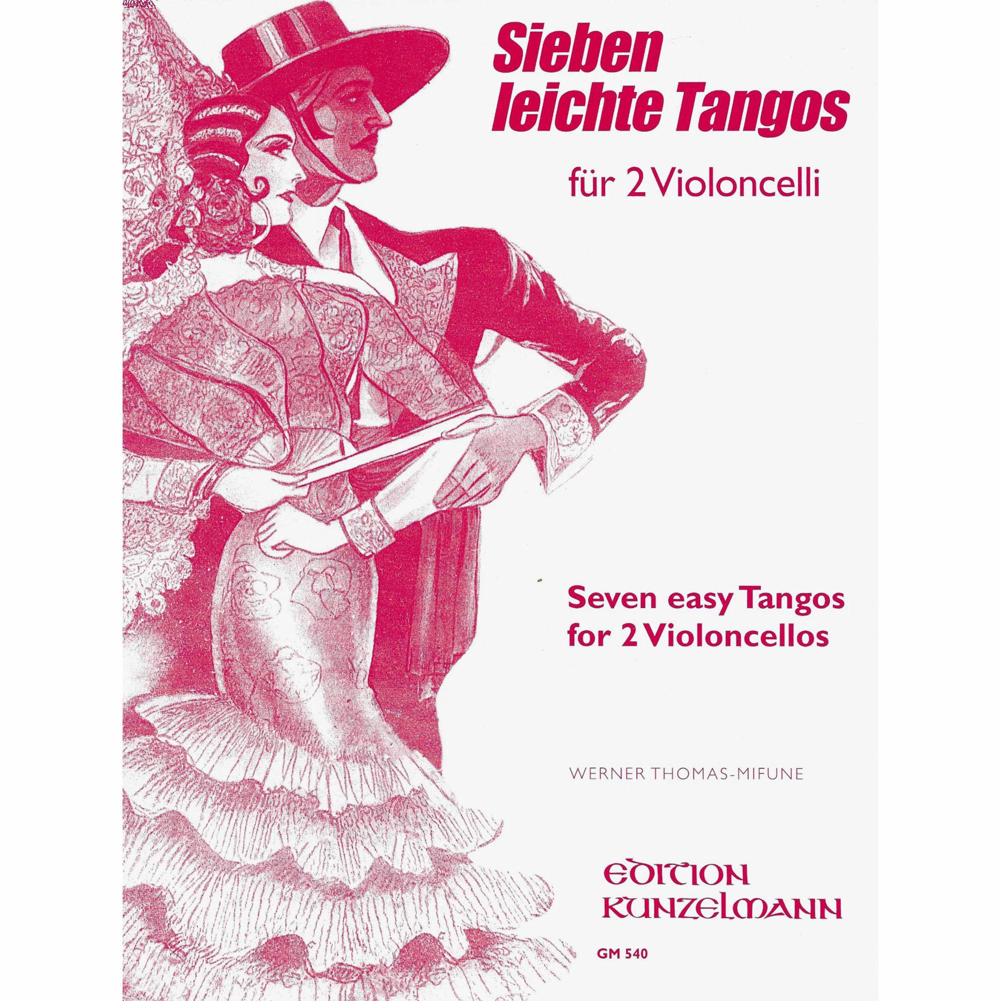 Seven Easy Tangos for Two Cellos