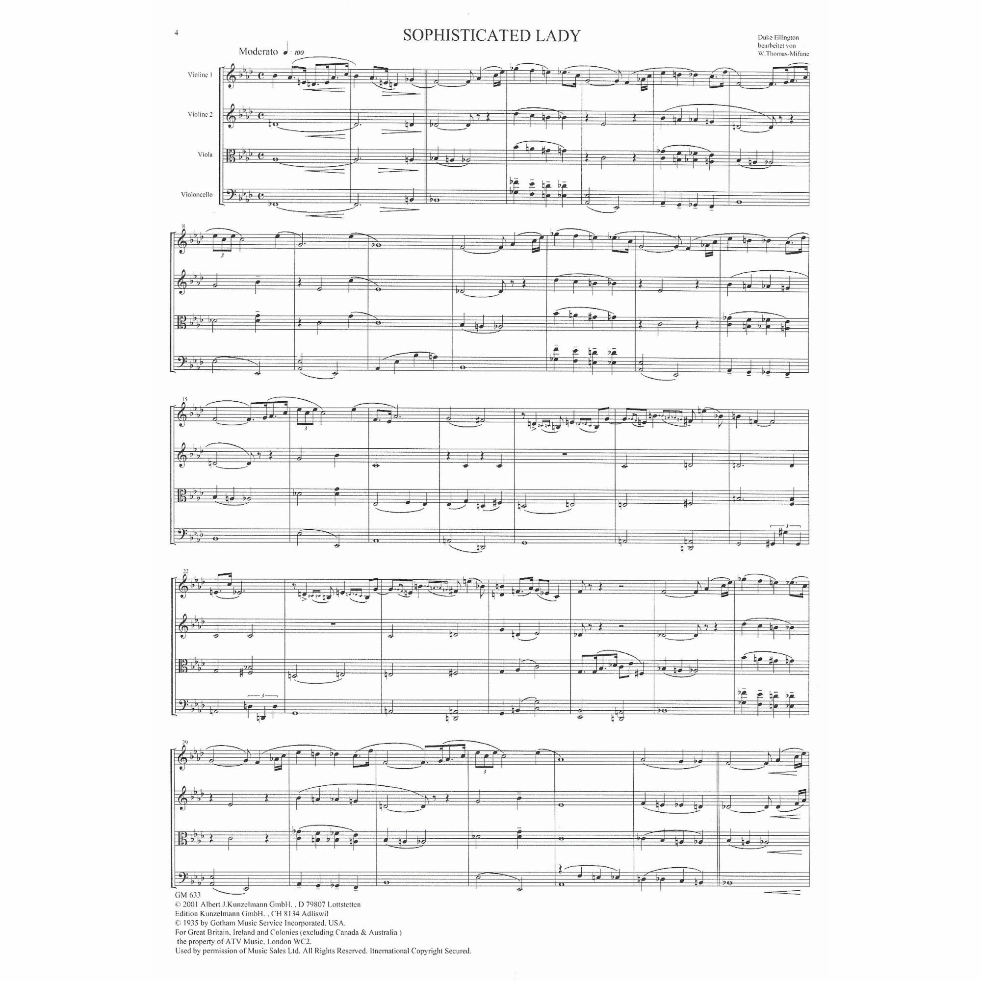 Sample: Vol. 2, Score (Pg. 4)