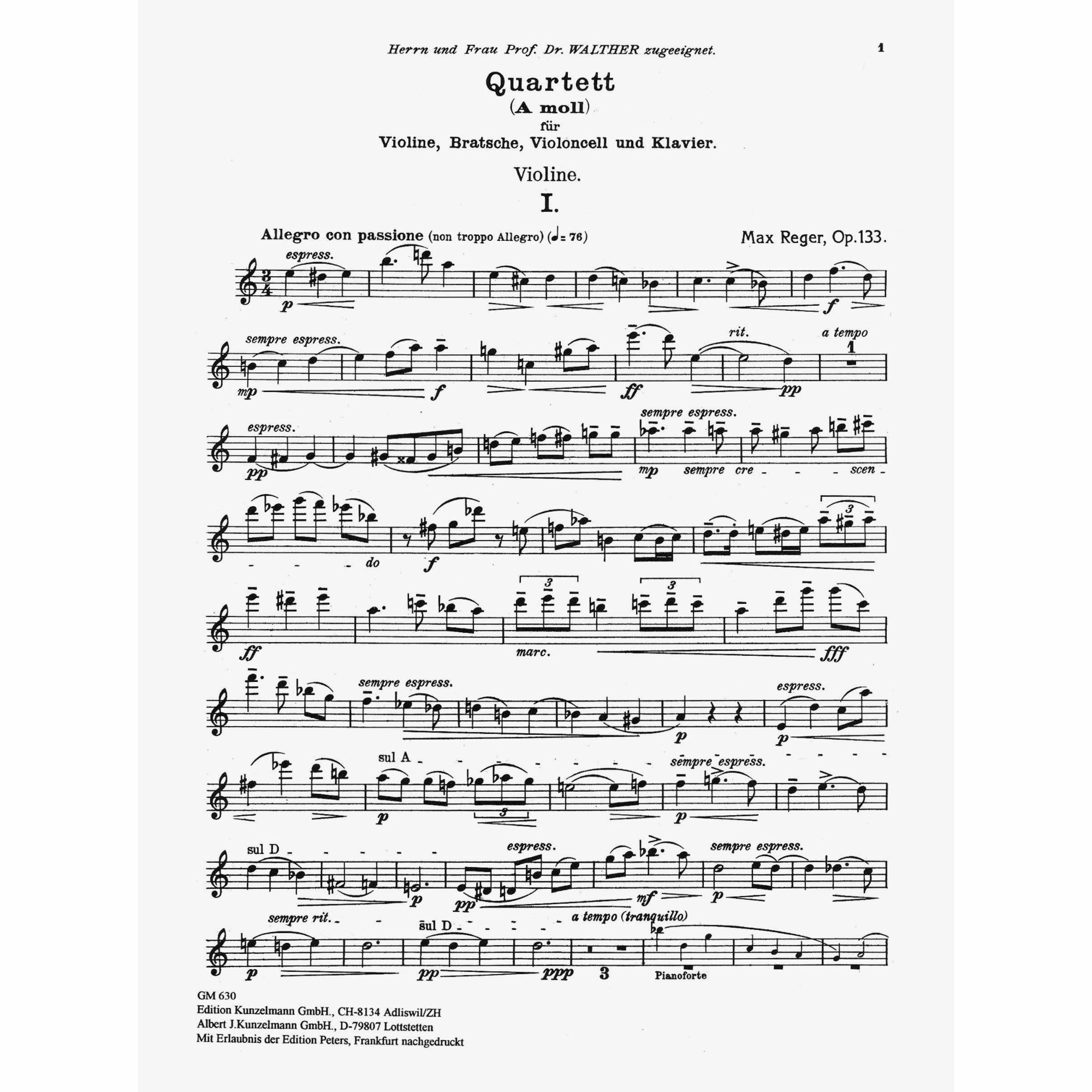 Sample: Violin (Pg. 1)