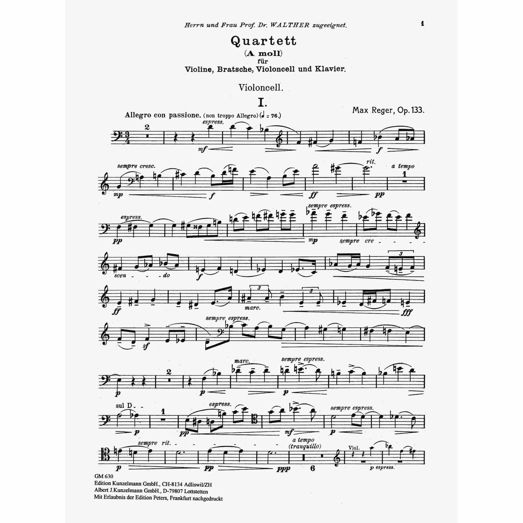 Sample: Cello (Pg. 1)