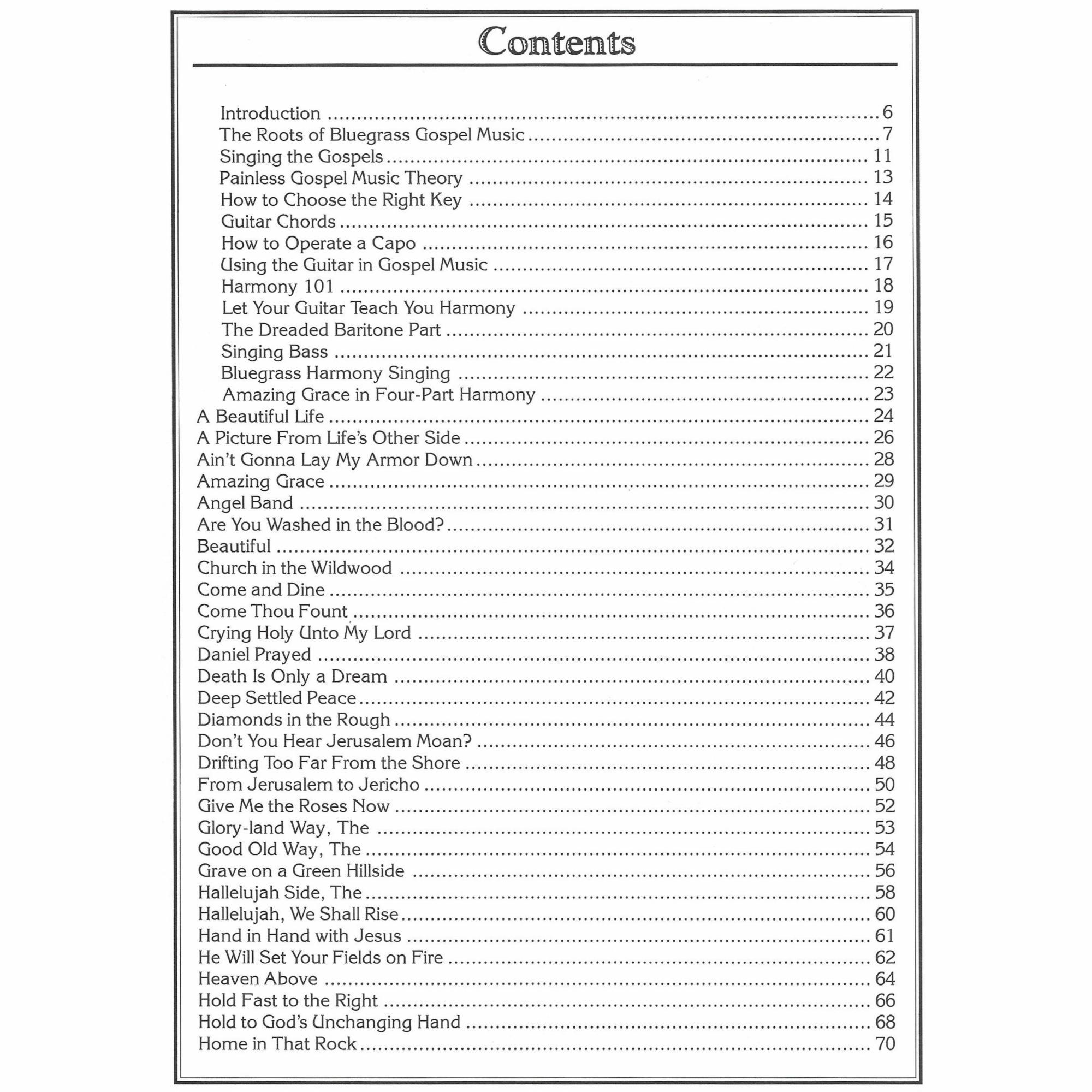 Contents