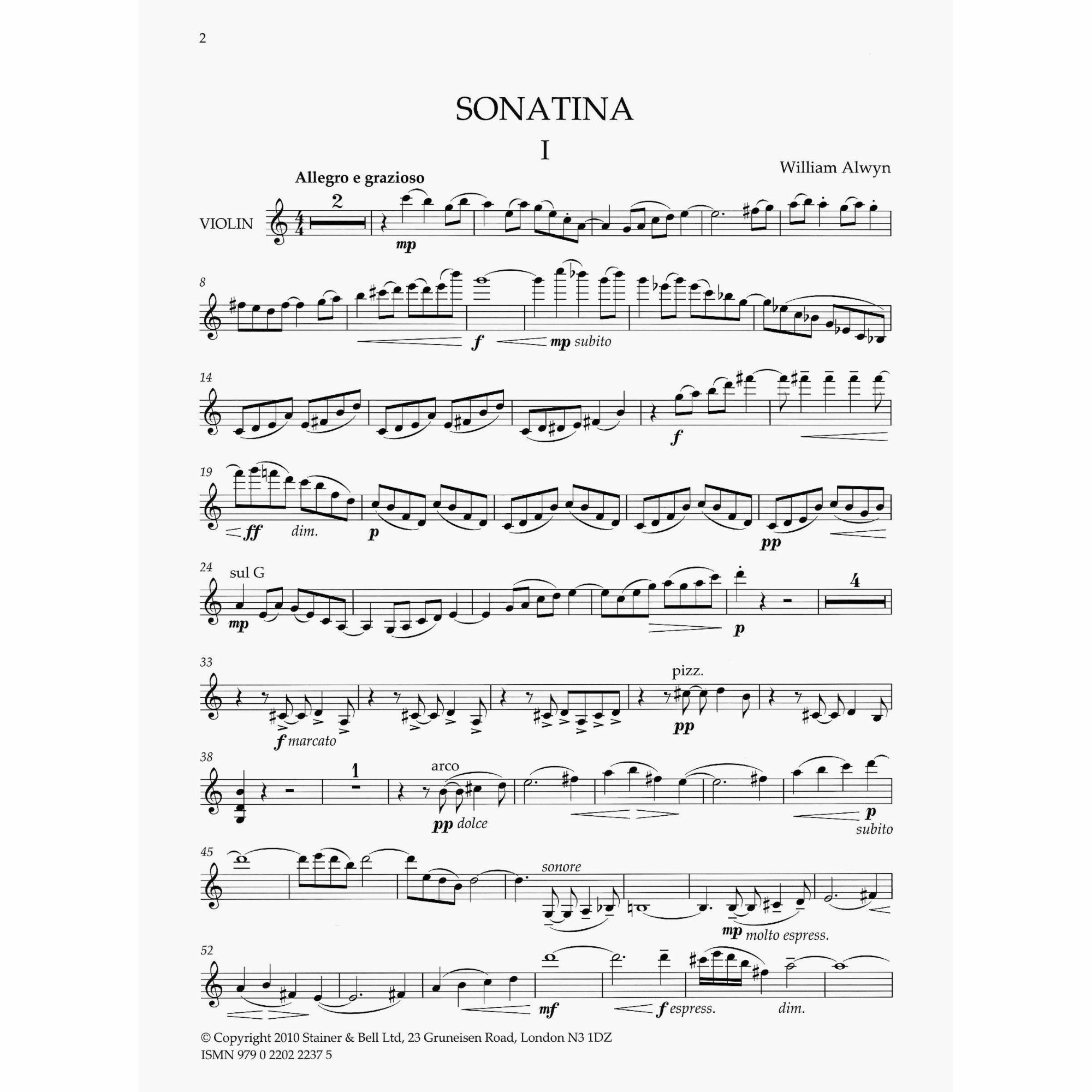 Sample: Violin Part