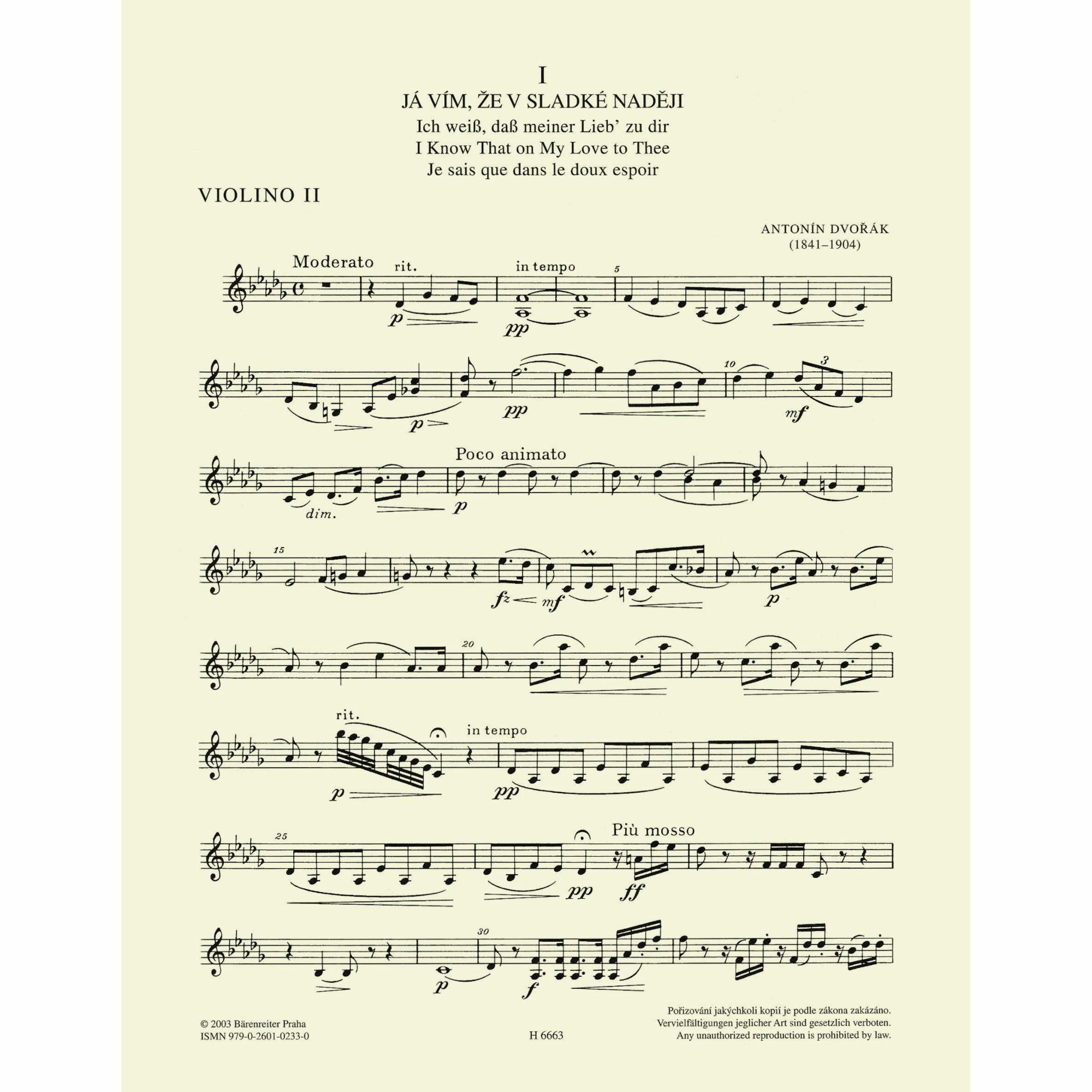 Sample: Violin II (Pg. 2)