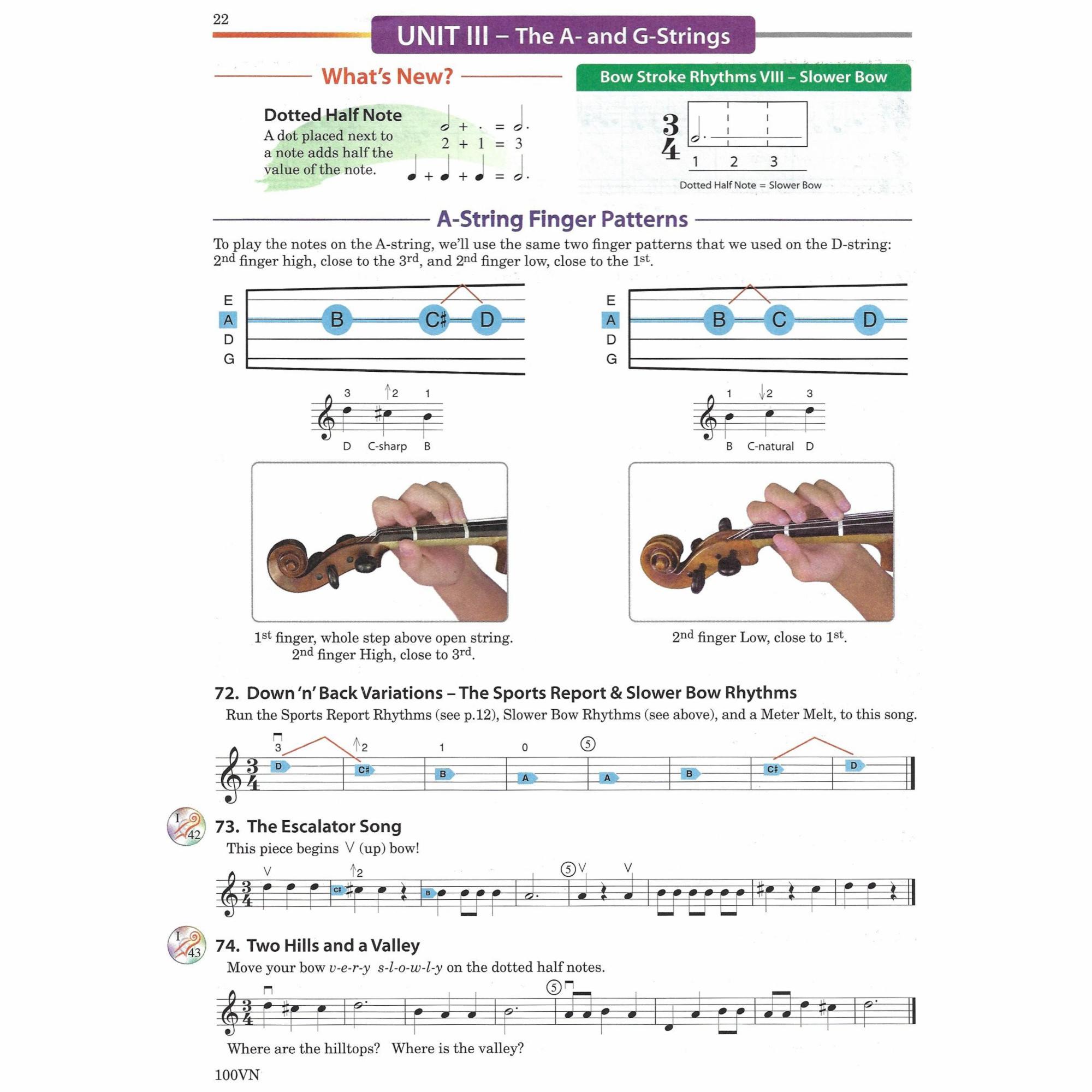 Sample: Violin (Pg. 22)