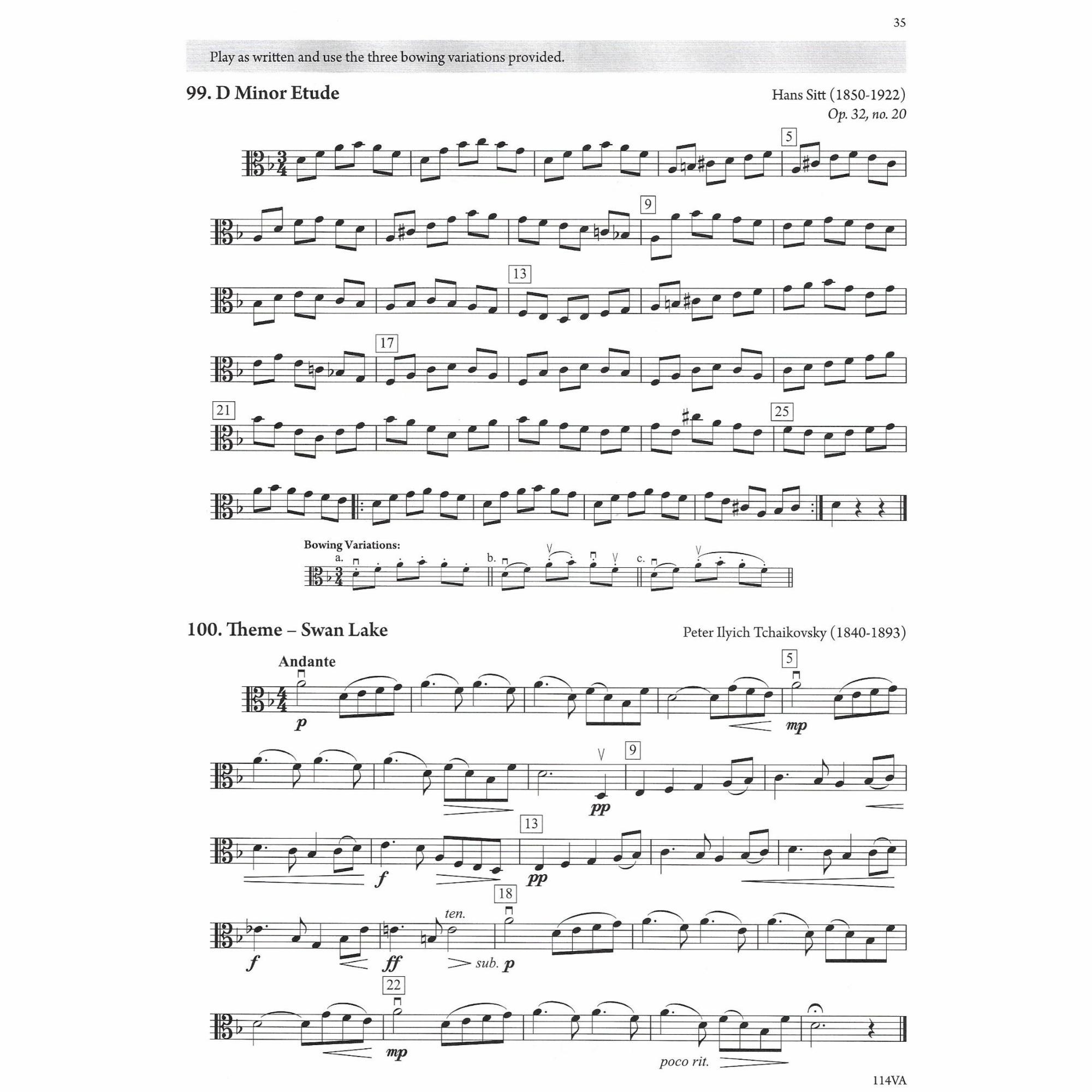 Sample: Viola (Pg. 35)