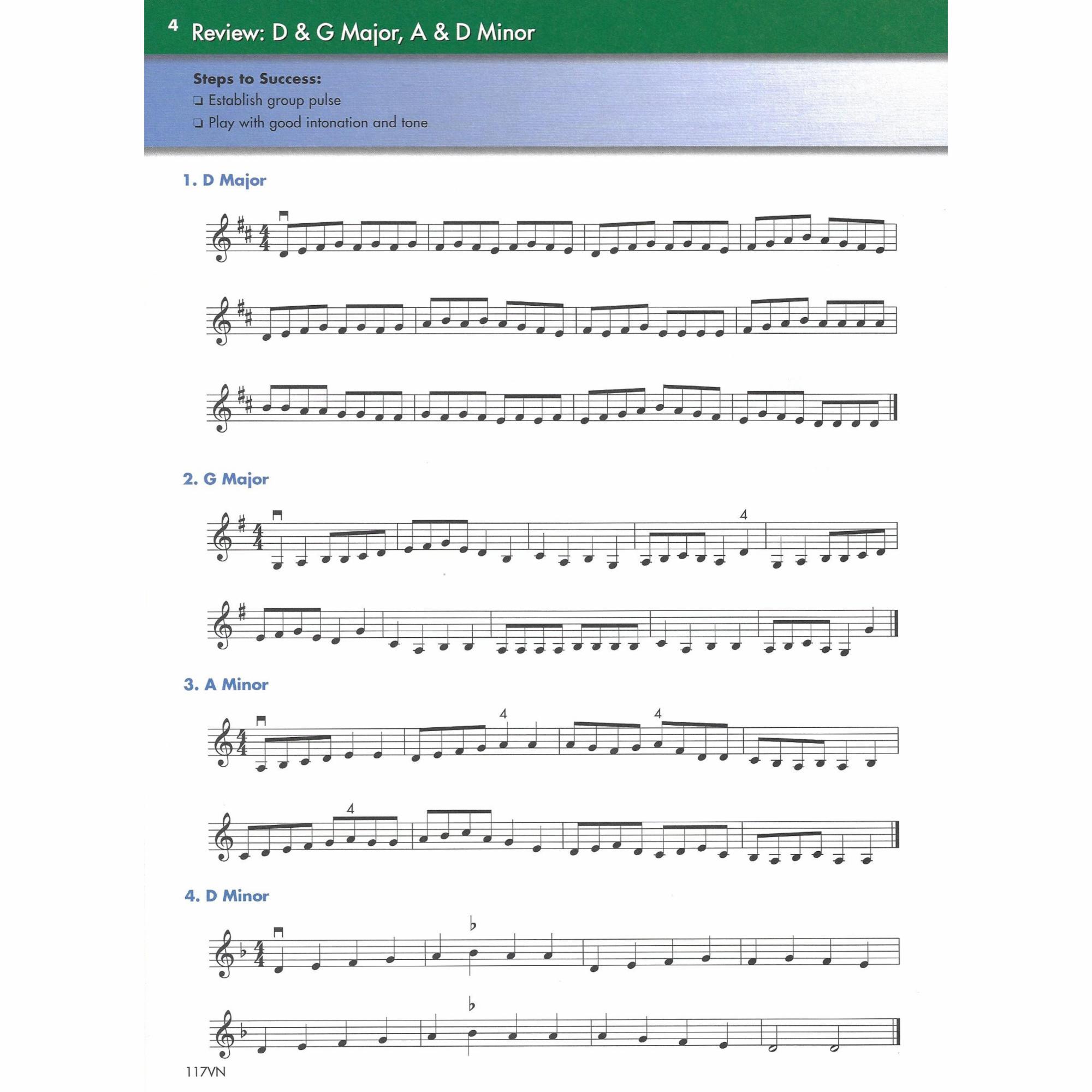 Sample: Violin (Pg. 4)