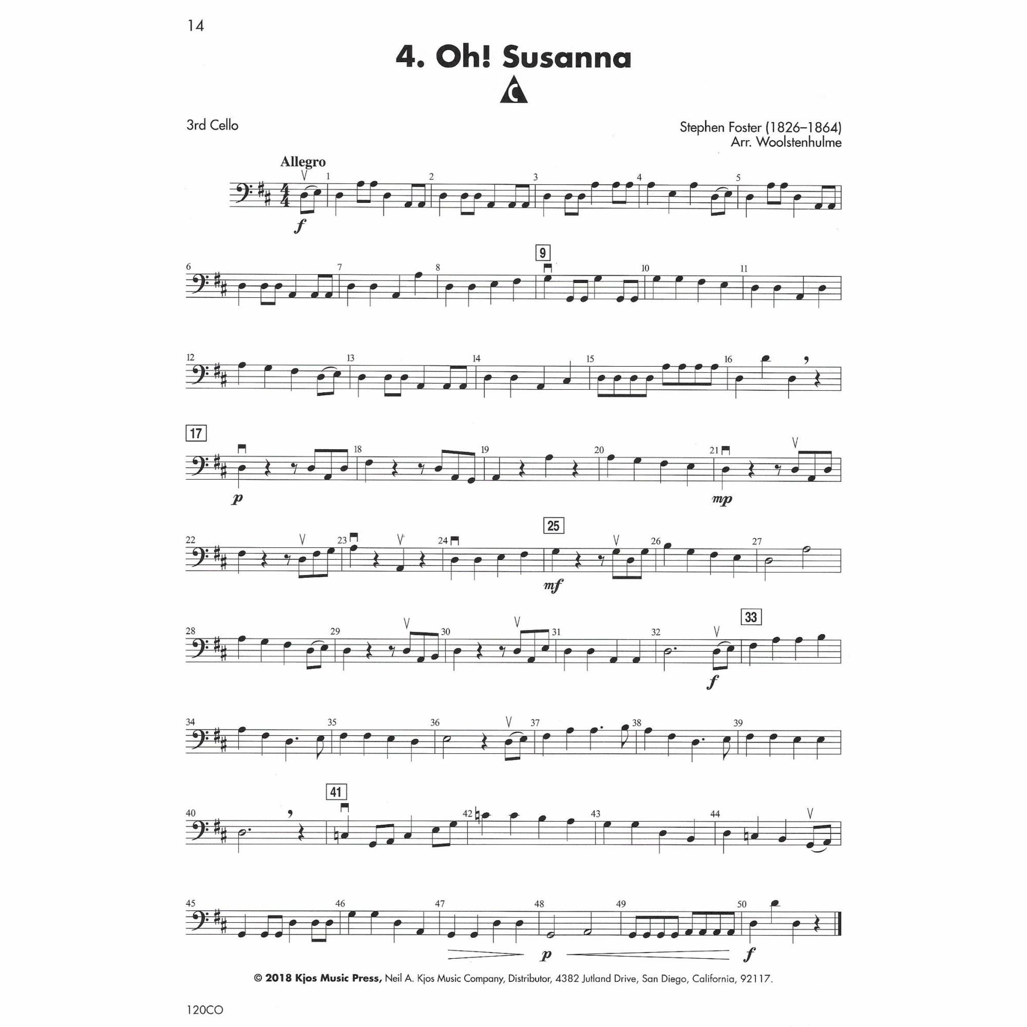 Sample: Cello (Pg. 14)