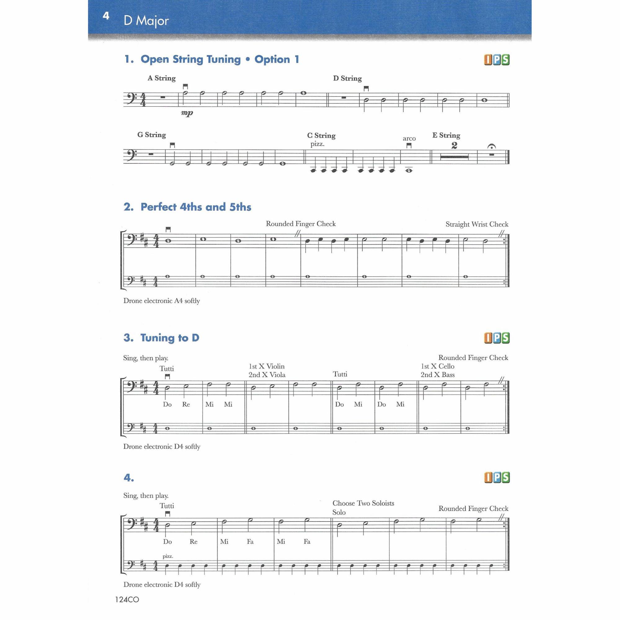 Sample: Cello (Pg. 4)