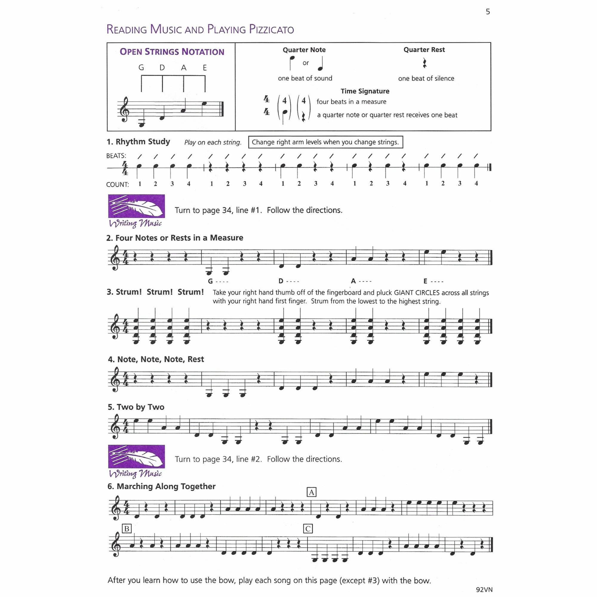 Sample: Violin (Pg. 5)