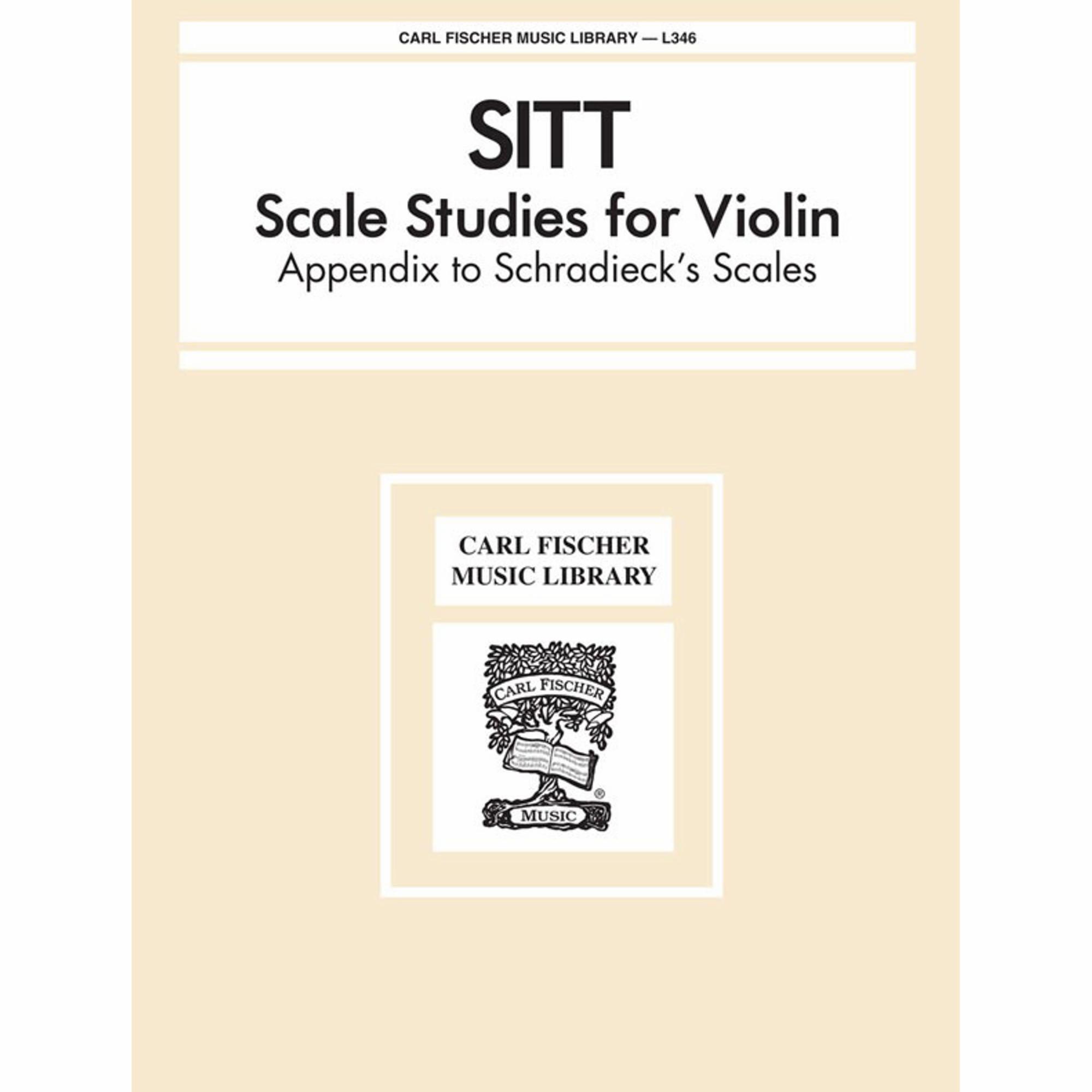 Sitt -- Scale Studies for Violin