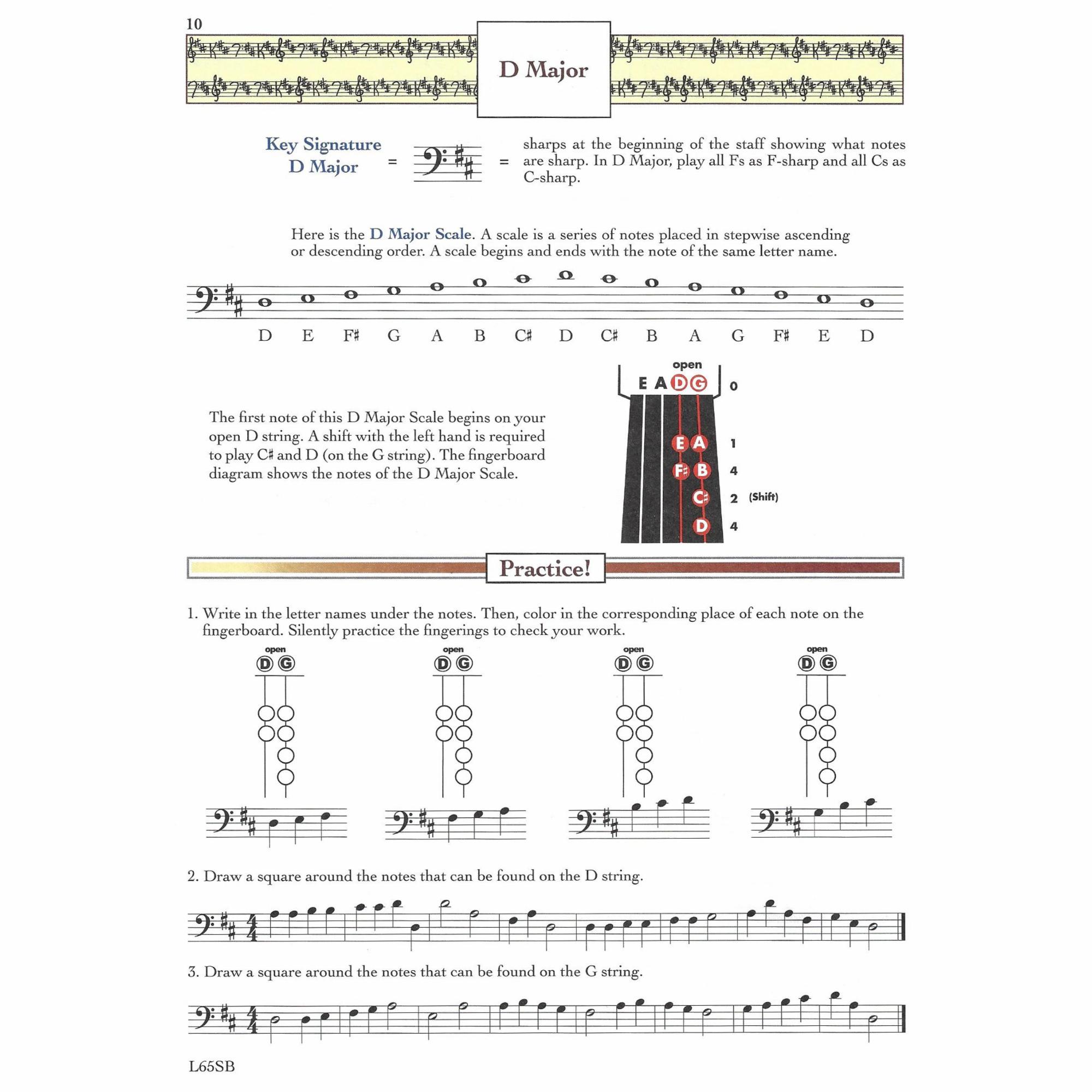 Sample: Bass (Pg. 10)