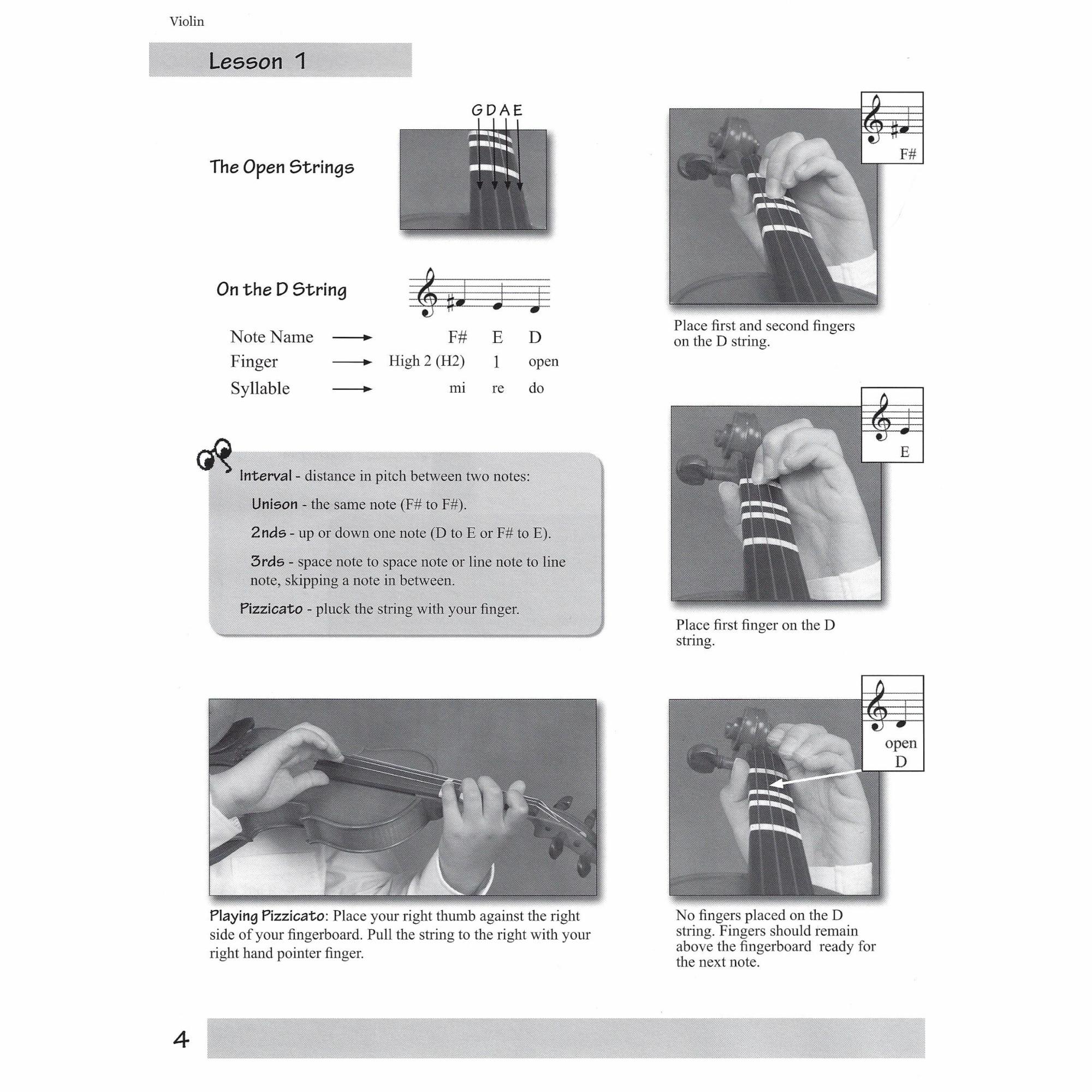 Sample: Violin (Pg. 4)