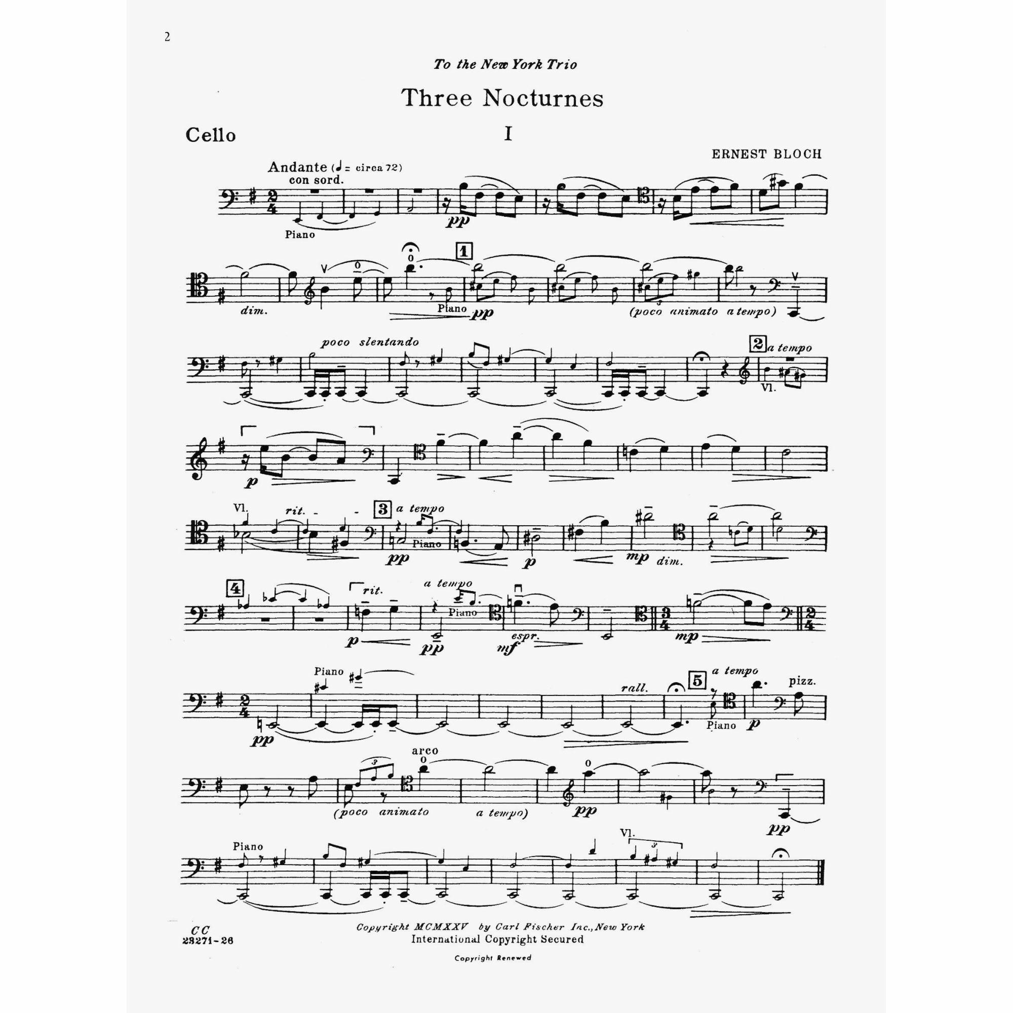 Sample: Cello (Pg. 2)