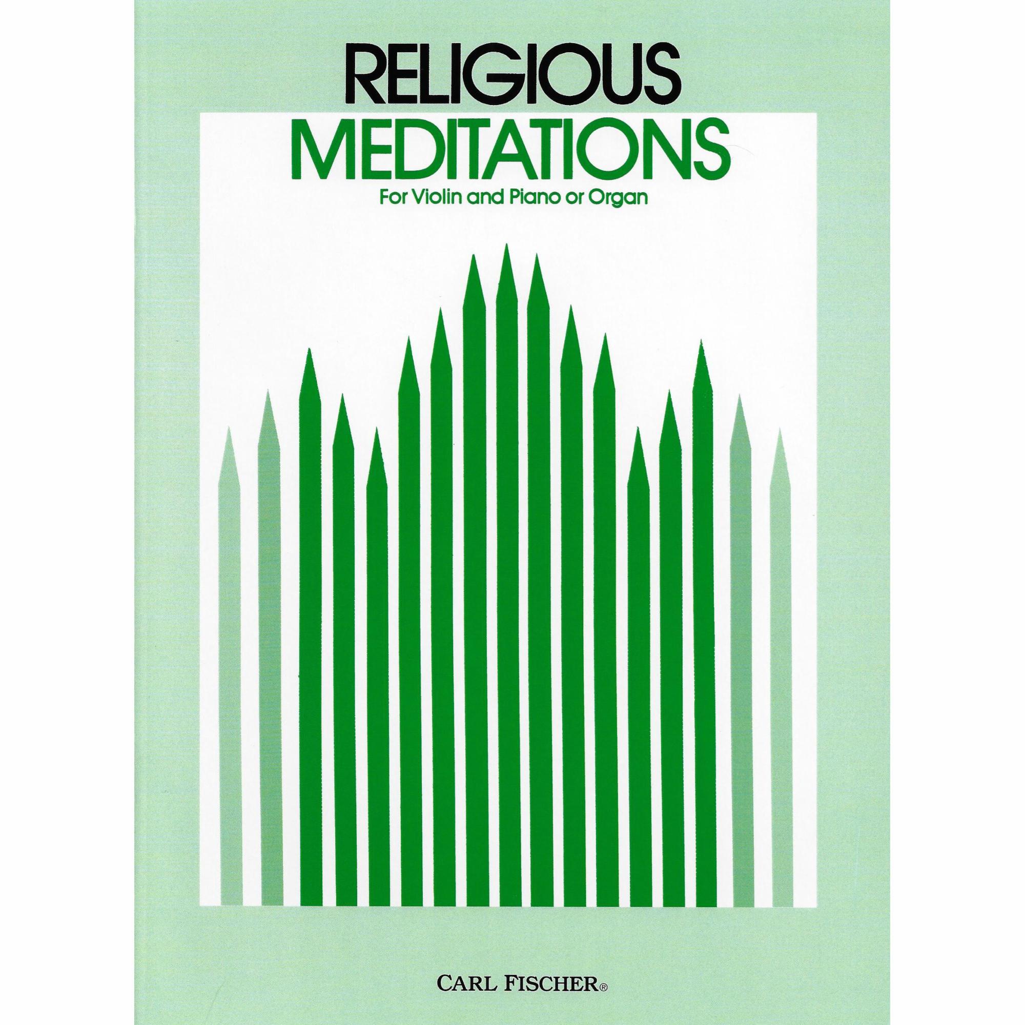 Religious Meditations for Violin and Piano or Organ