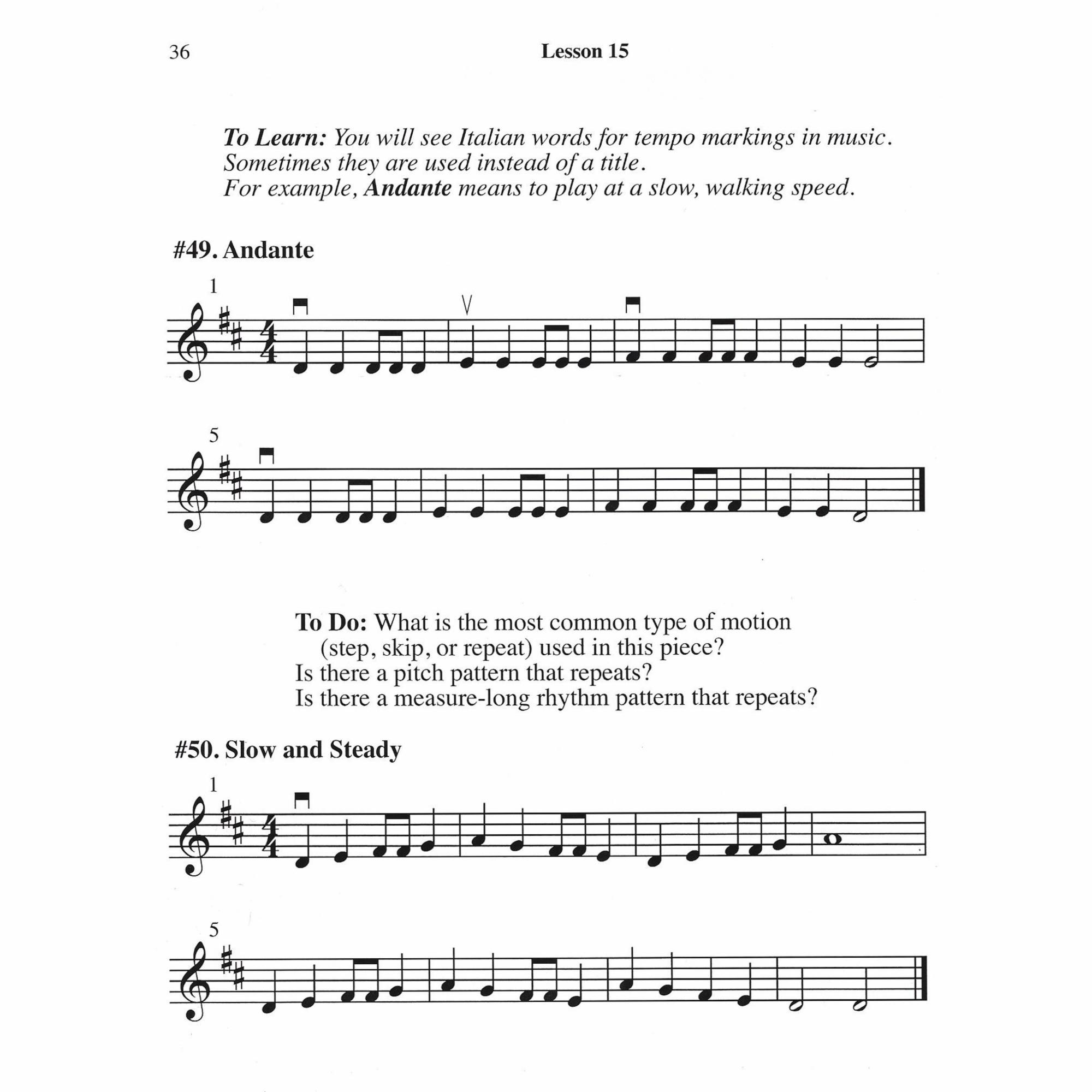 Sample: Violin (Pg. 36)