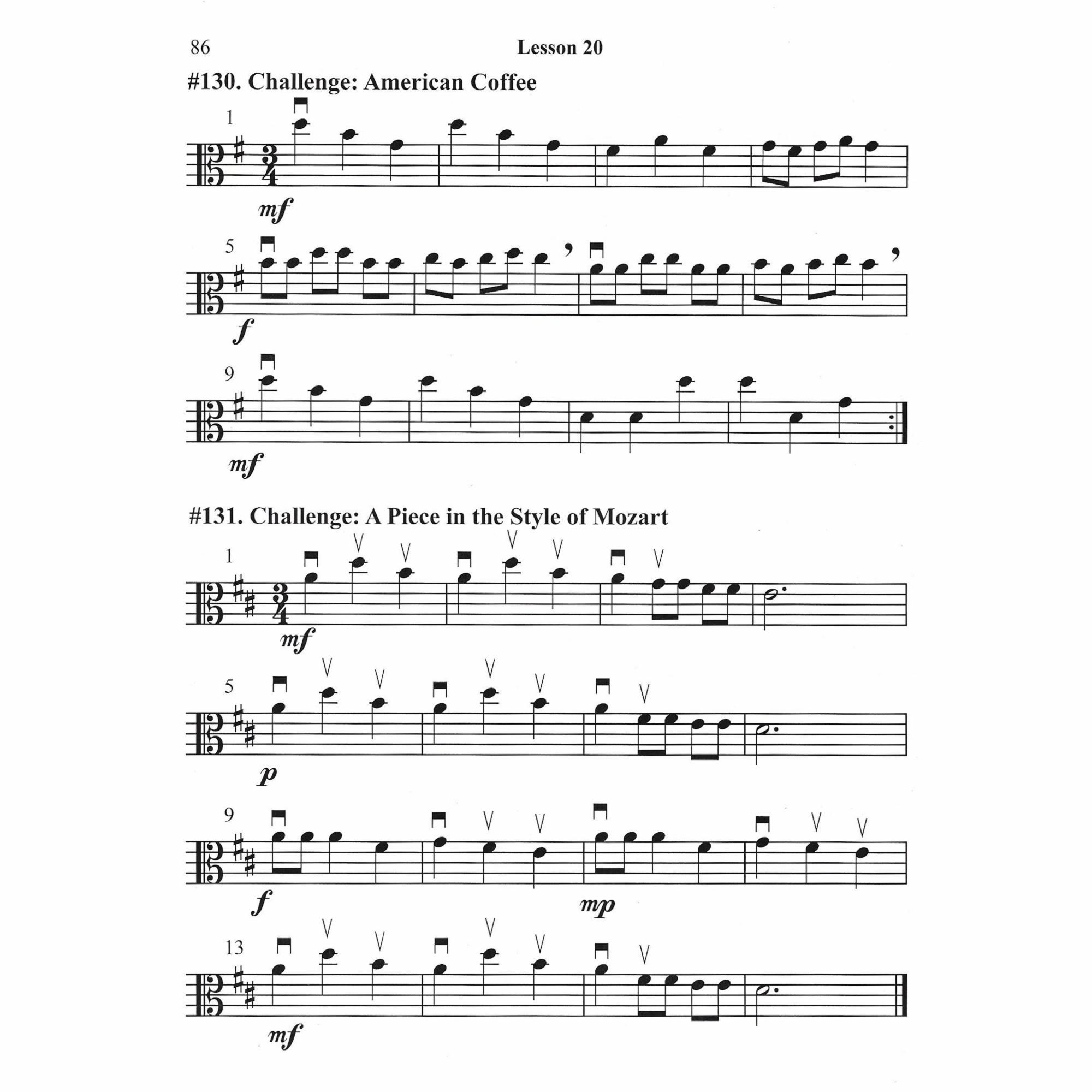 Sample: Viola (Pg. 86)