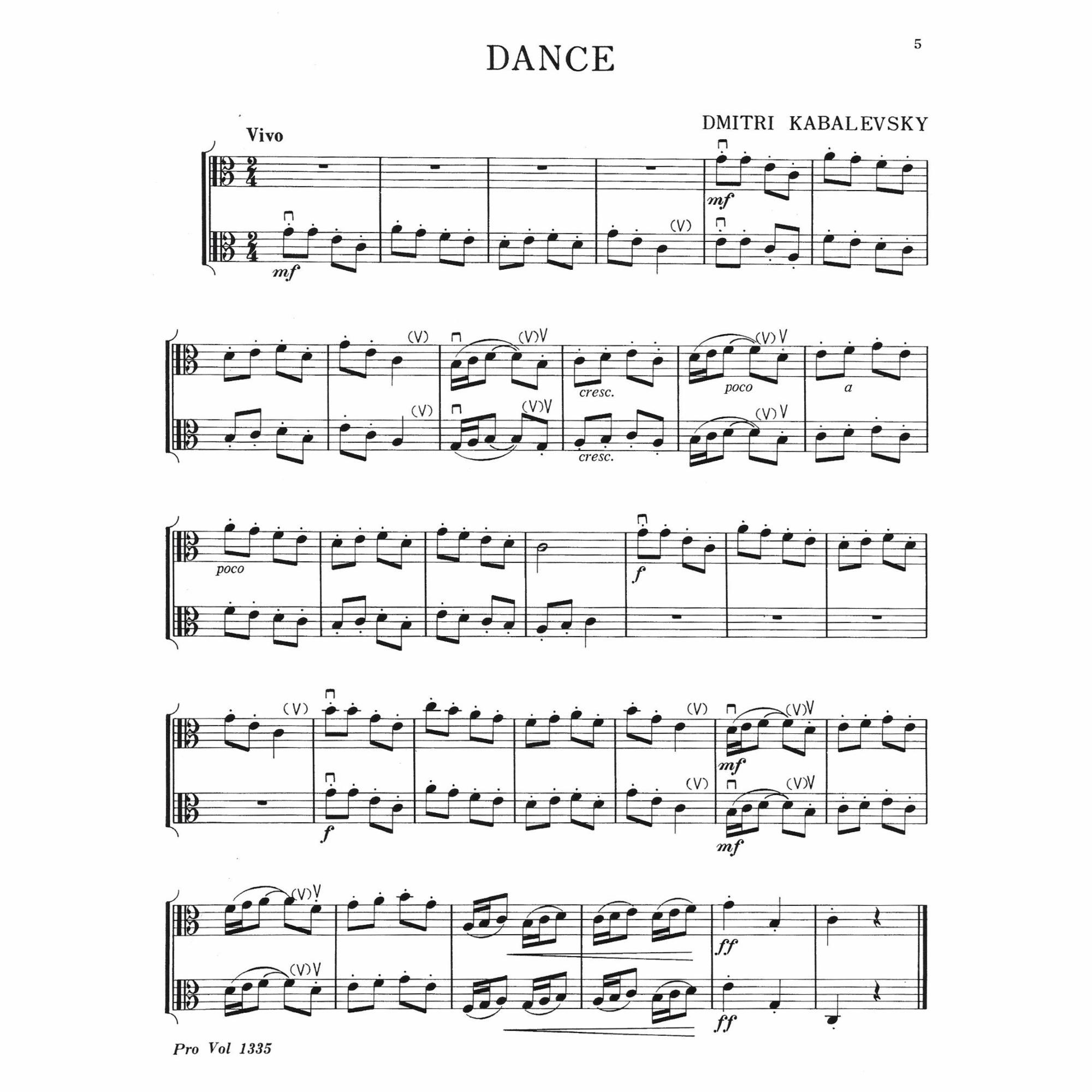 Sample: Two Violas (Pg. 5)