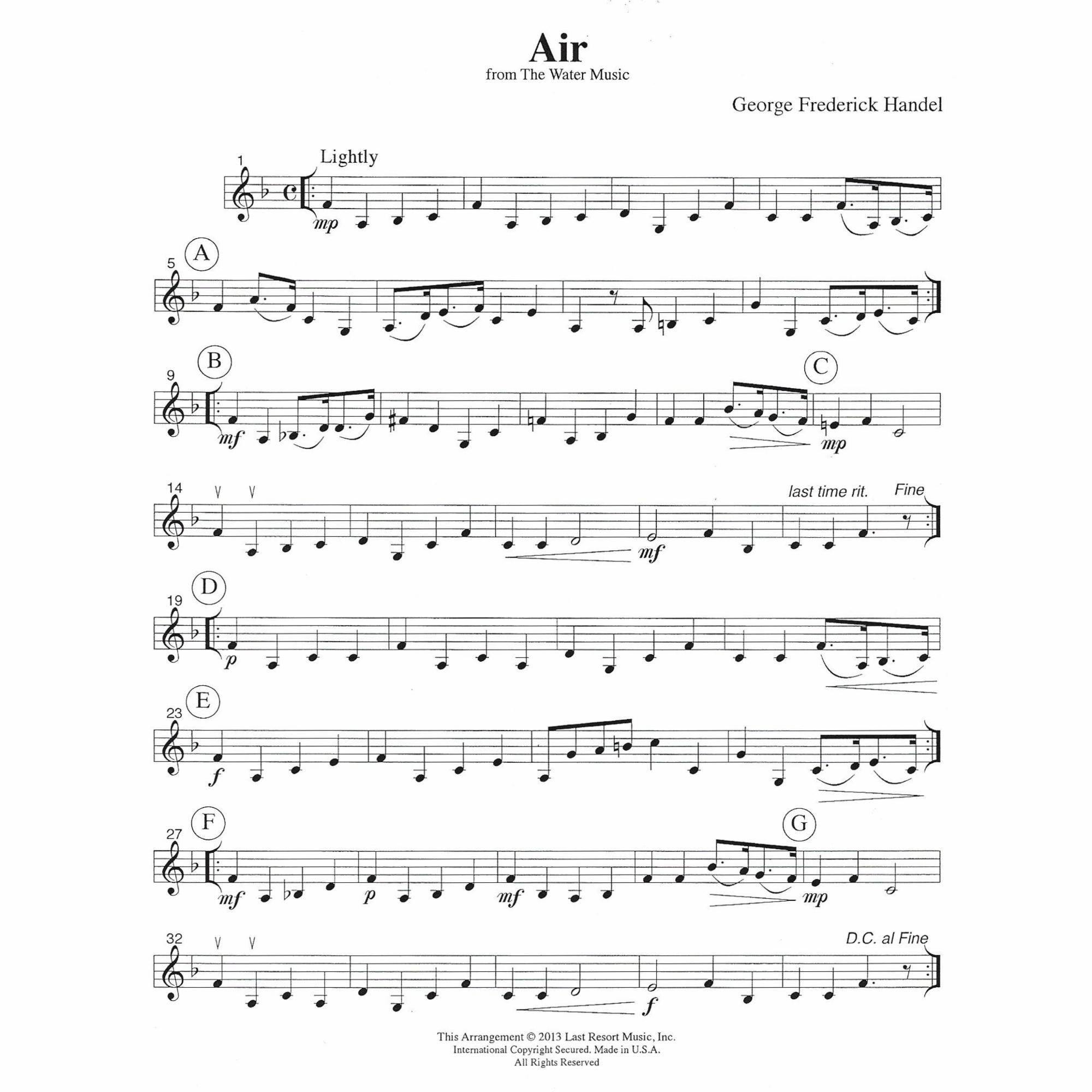 Sample: Violin III (Pg. 6)