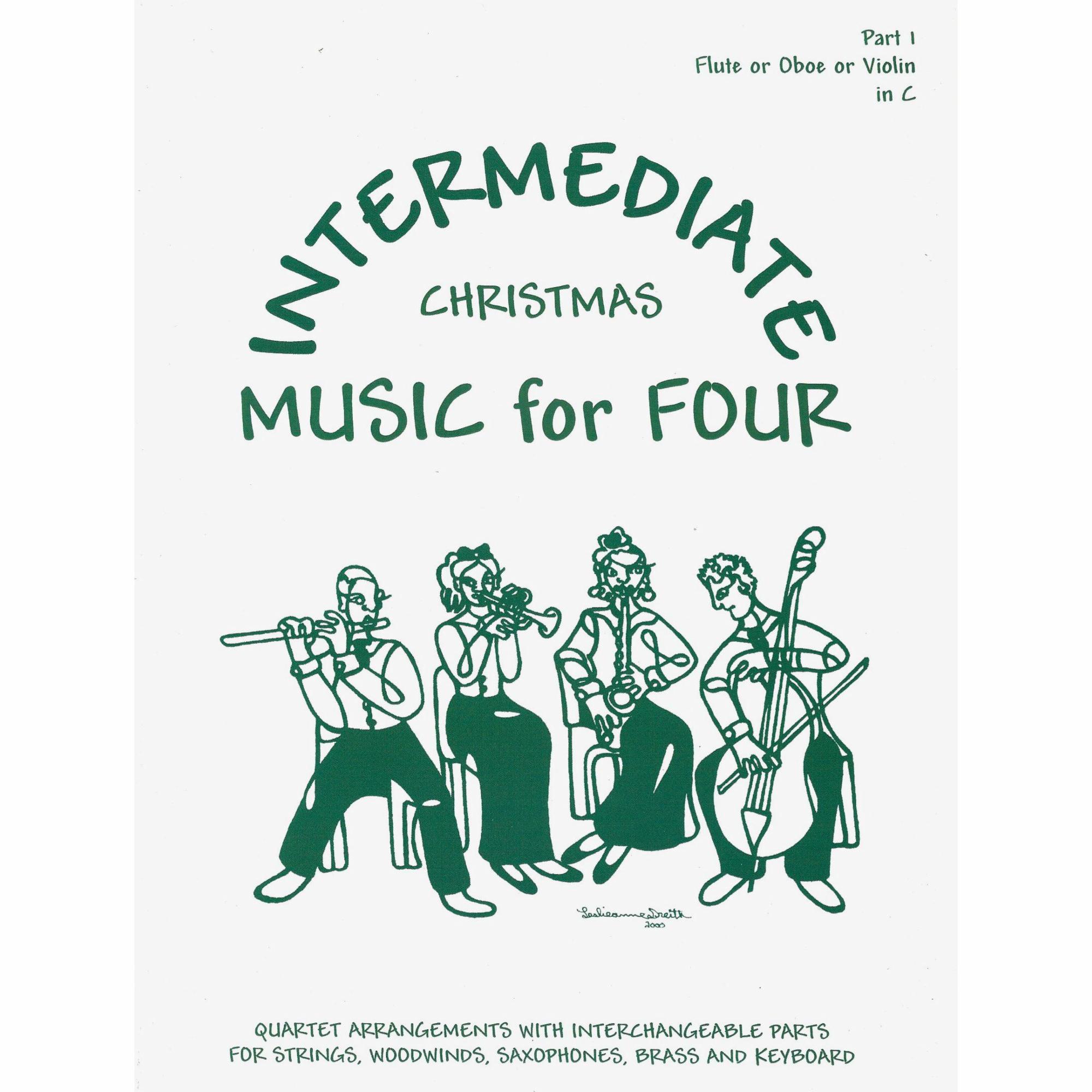 Intermediate Christmas Music for Four