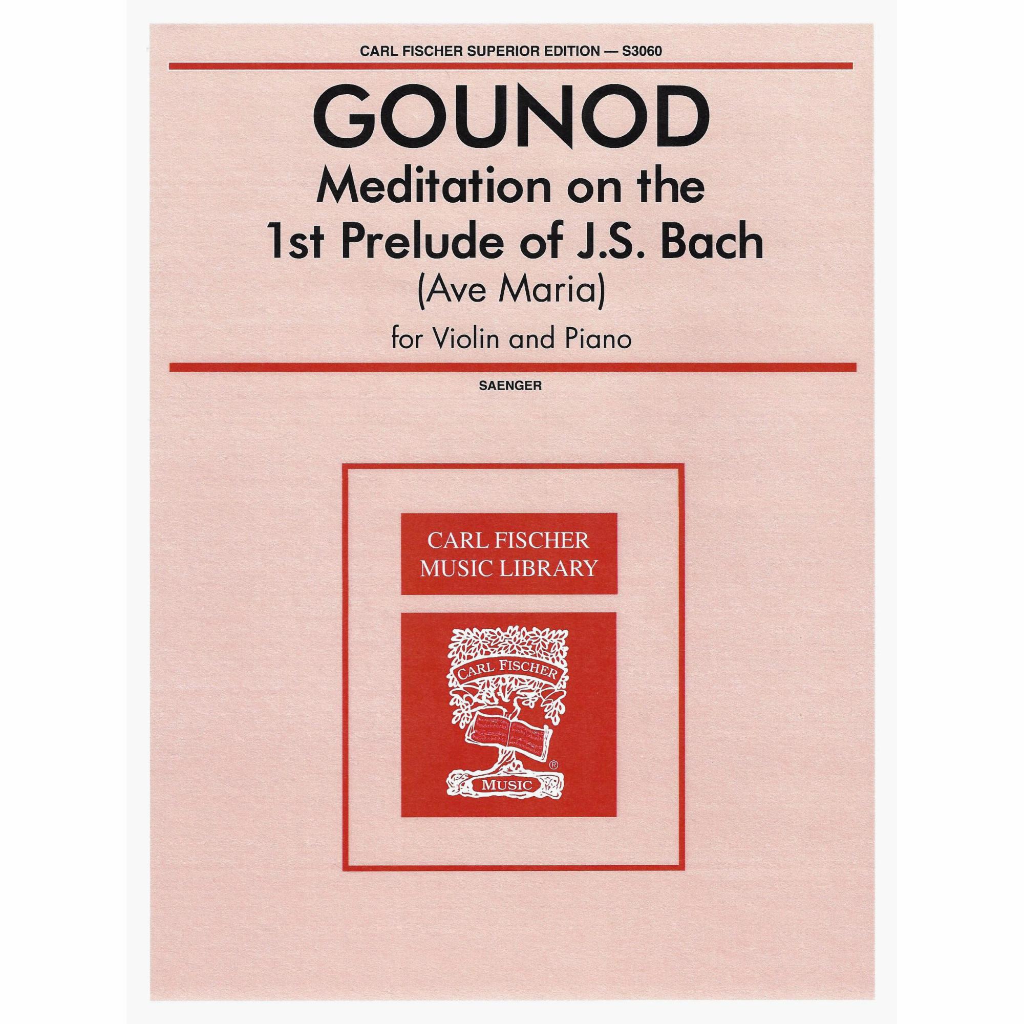 Gounod -- Ave Maria for Violin and Piano