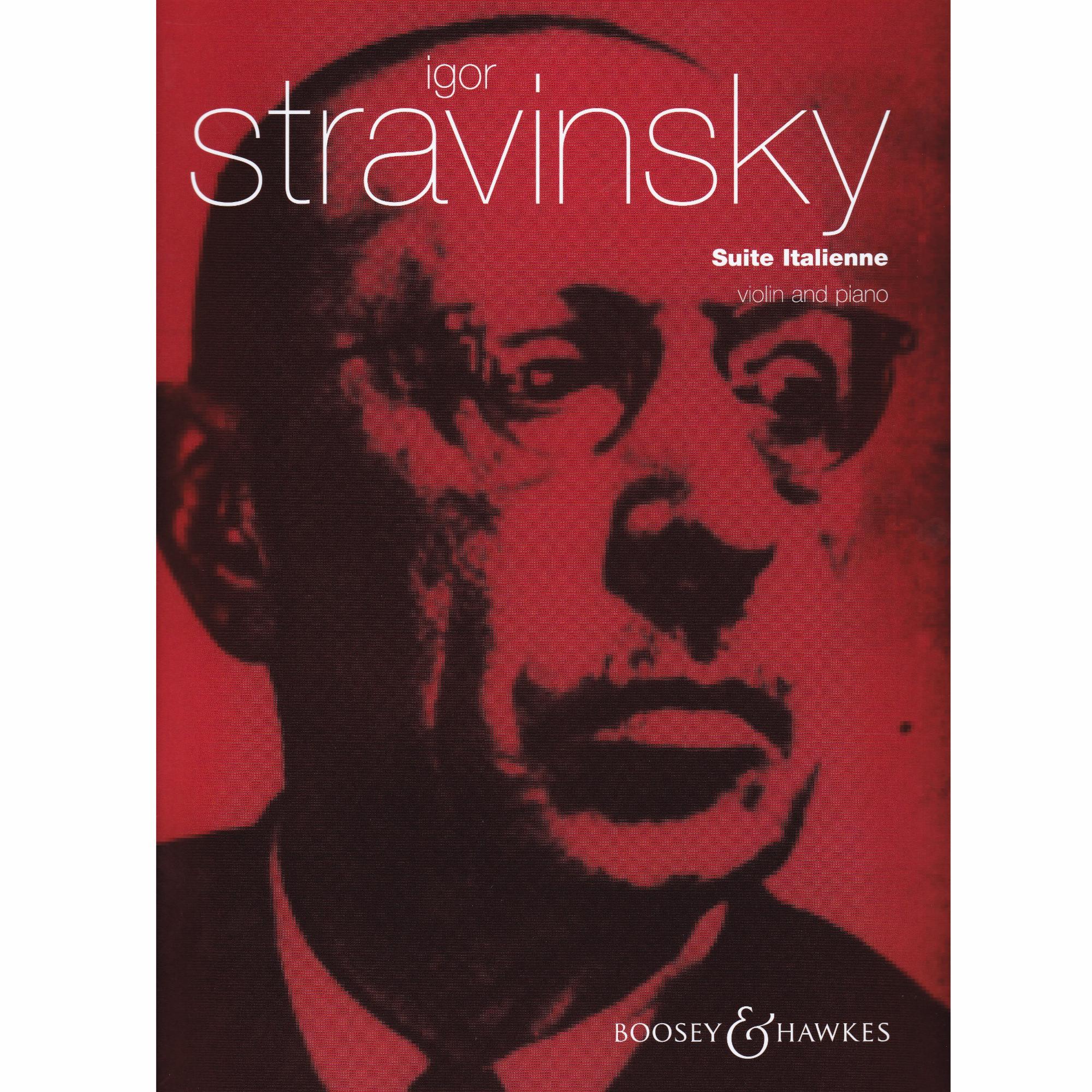 Stravinsky -- Suite Italienne for Violin and Piano