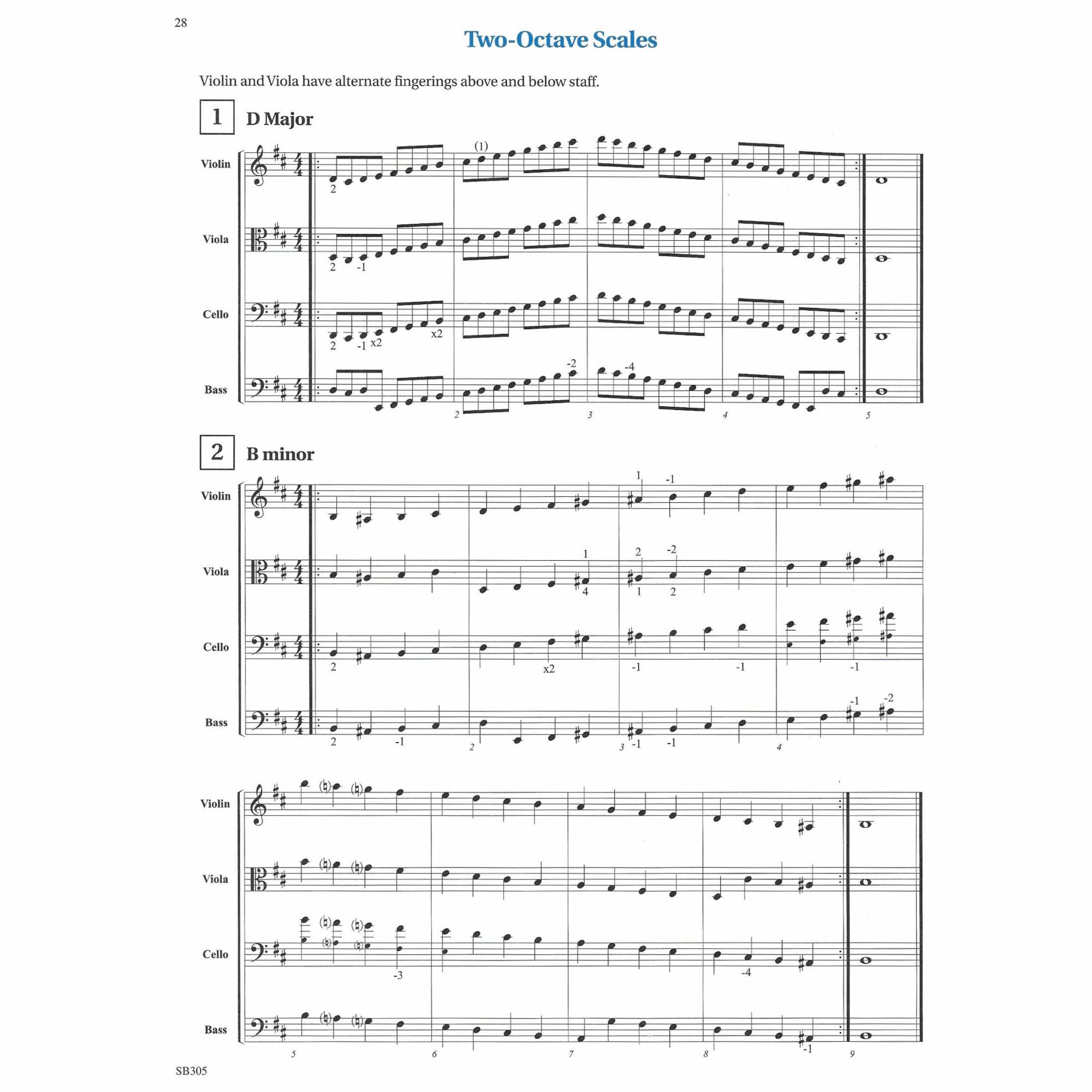 Sample: Violin (Pg. 28)